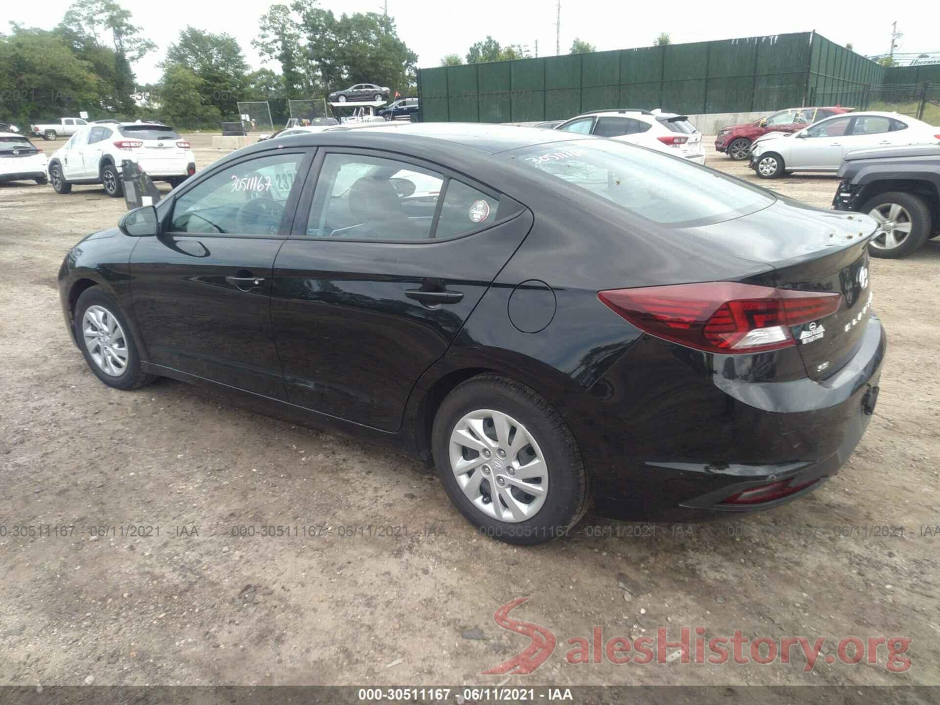 5NPD74LF6LH529268 2020 HYUNDAI ELANTRA