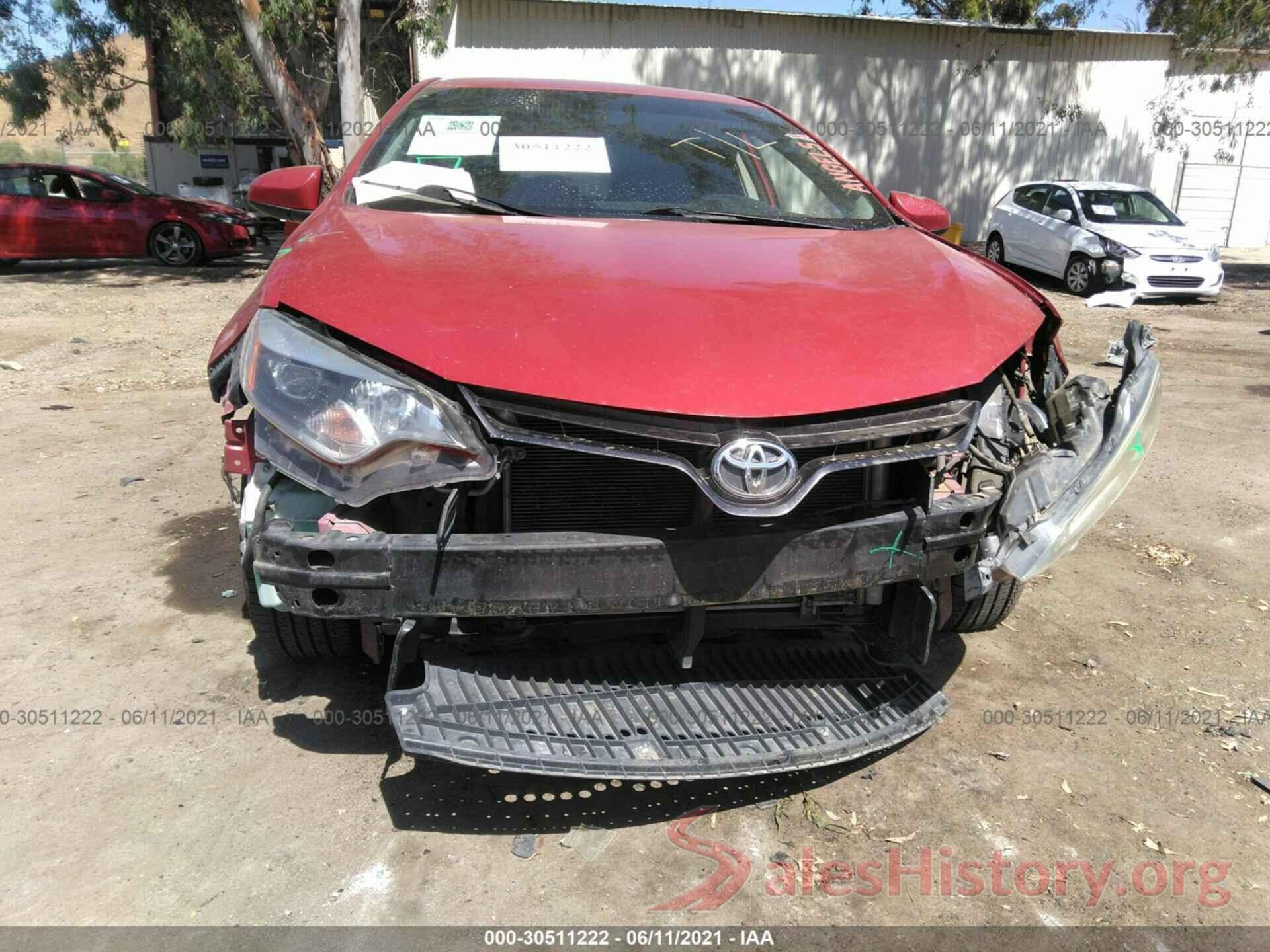 5YFBURHE7GP399183 2016 TOYOTA COROLLA