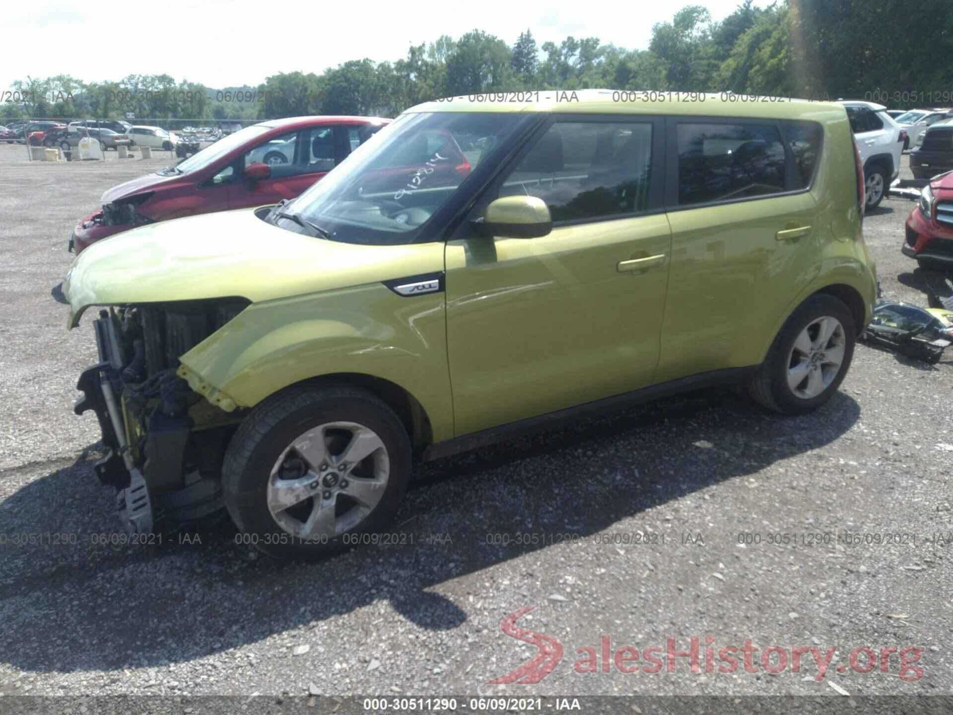 KNDJN2A25K7912814 2019 KIA SOUL