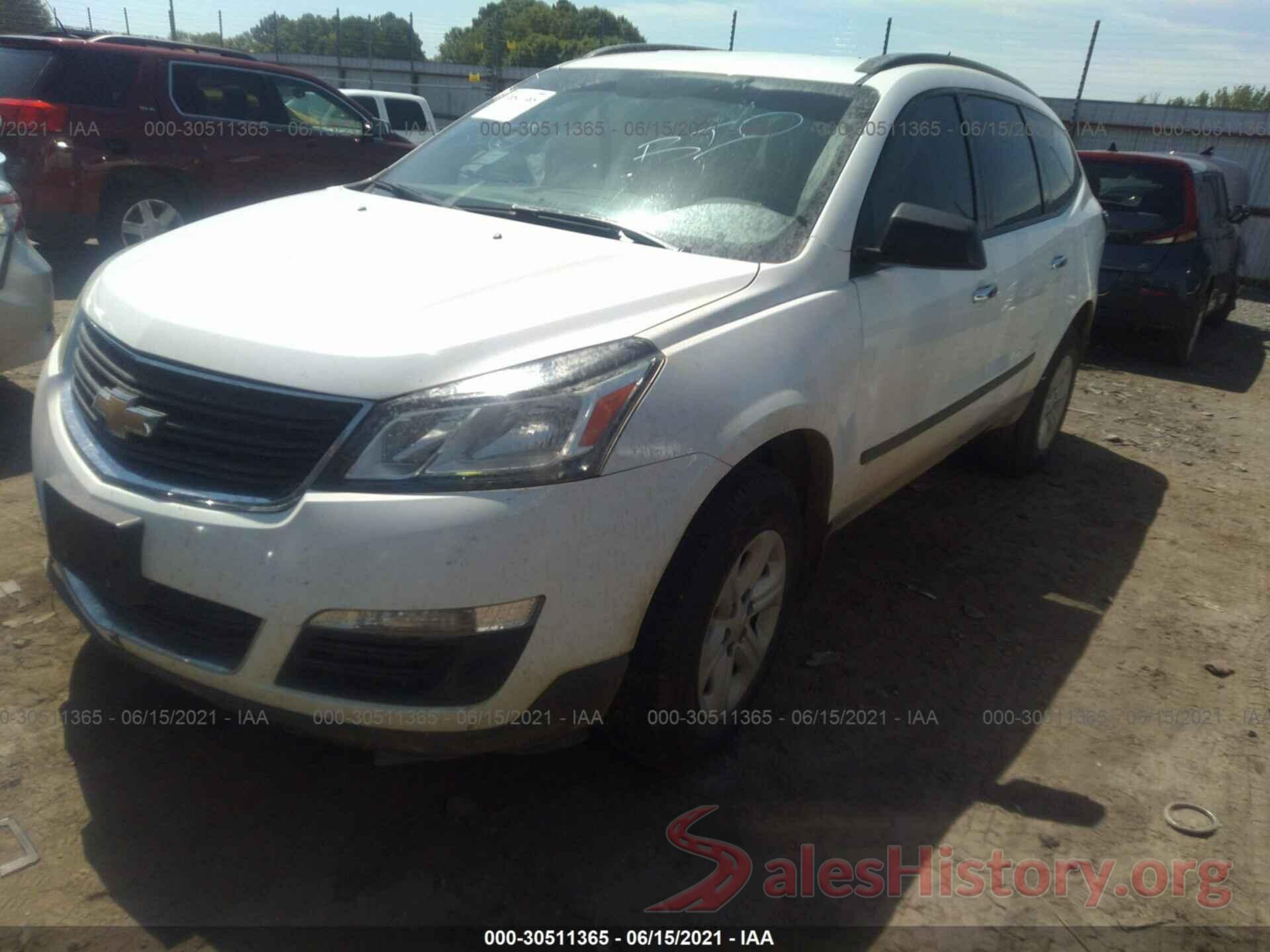 1GNKRFED1HJ284796 2017 CHEVROLET TRAVERSE