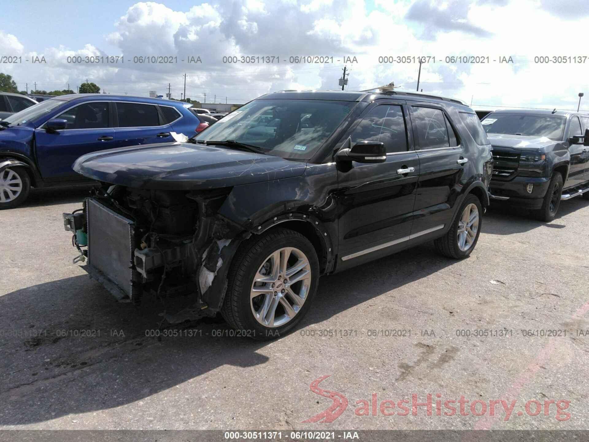 1FM5K7FH7HGD40427 2017 FORD EXPLORER