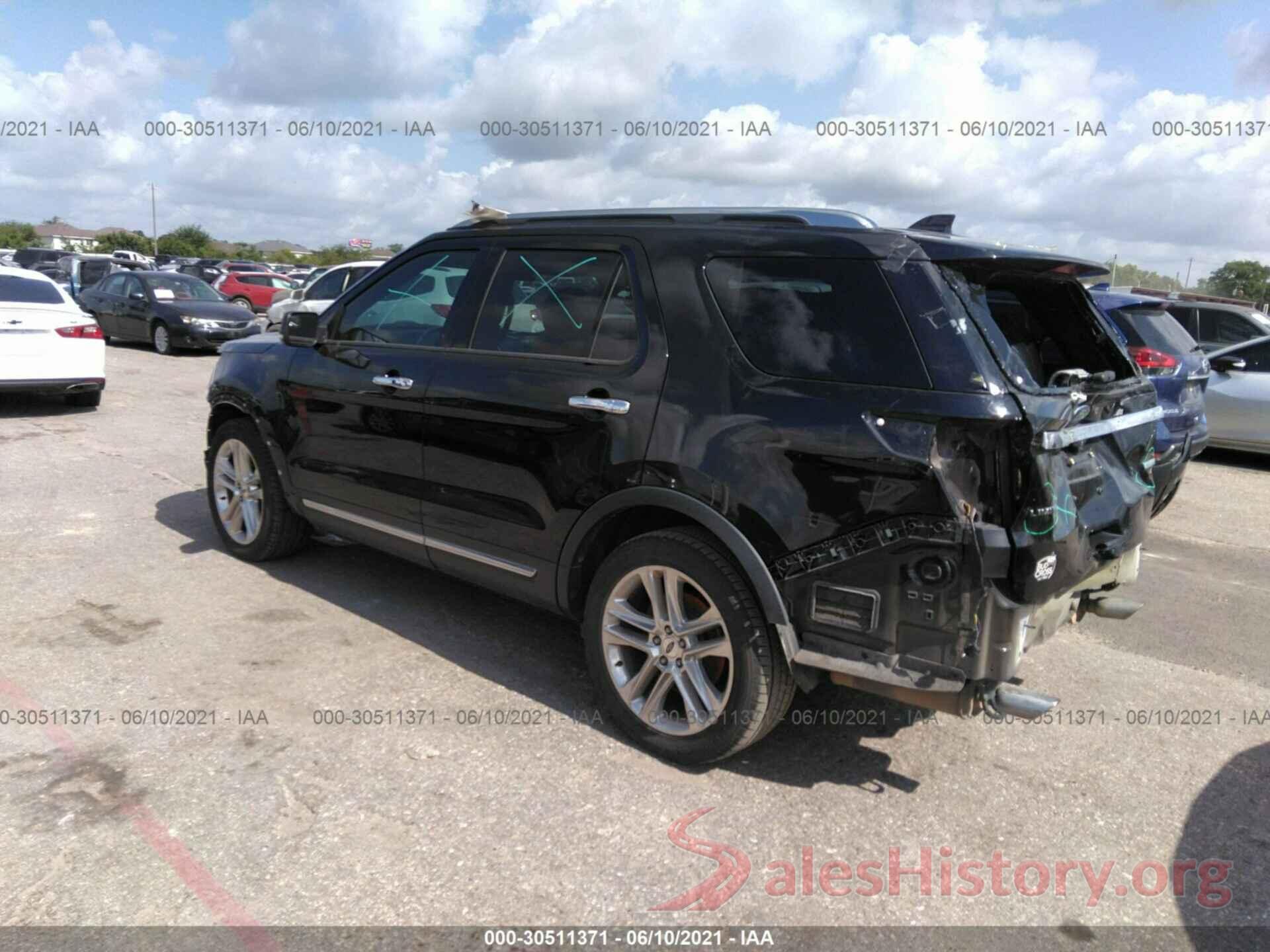 1FM5K7FH7HGD40427 2017 FORD EXPLORER