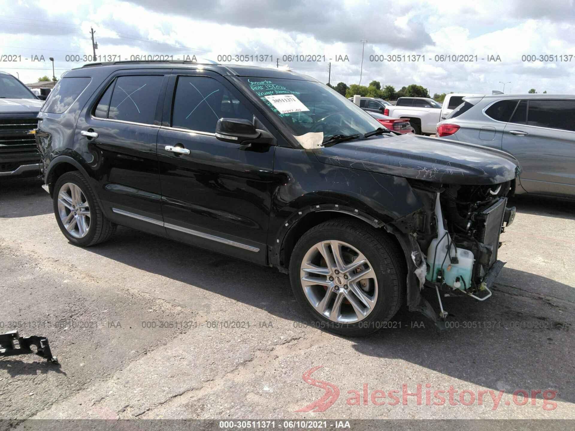 1FM5K7FH7HGD40427 2017 FORD EXPLORER