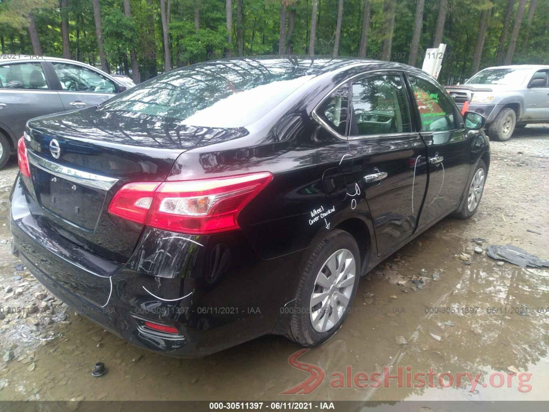 3N1AB7AP7HY398833 2017 NISSAN SENTRA