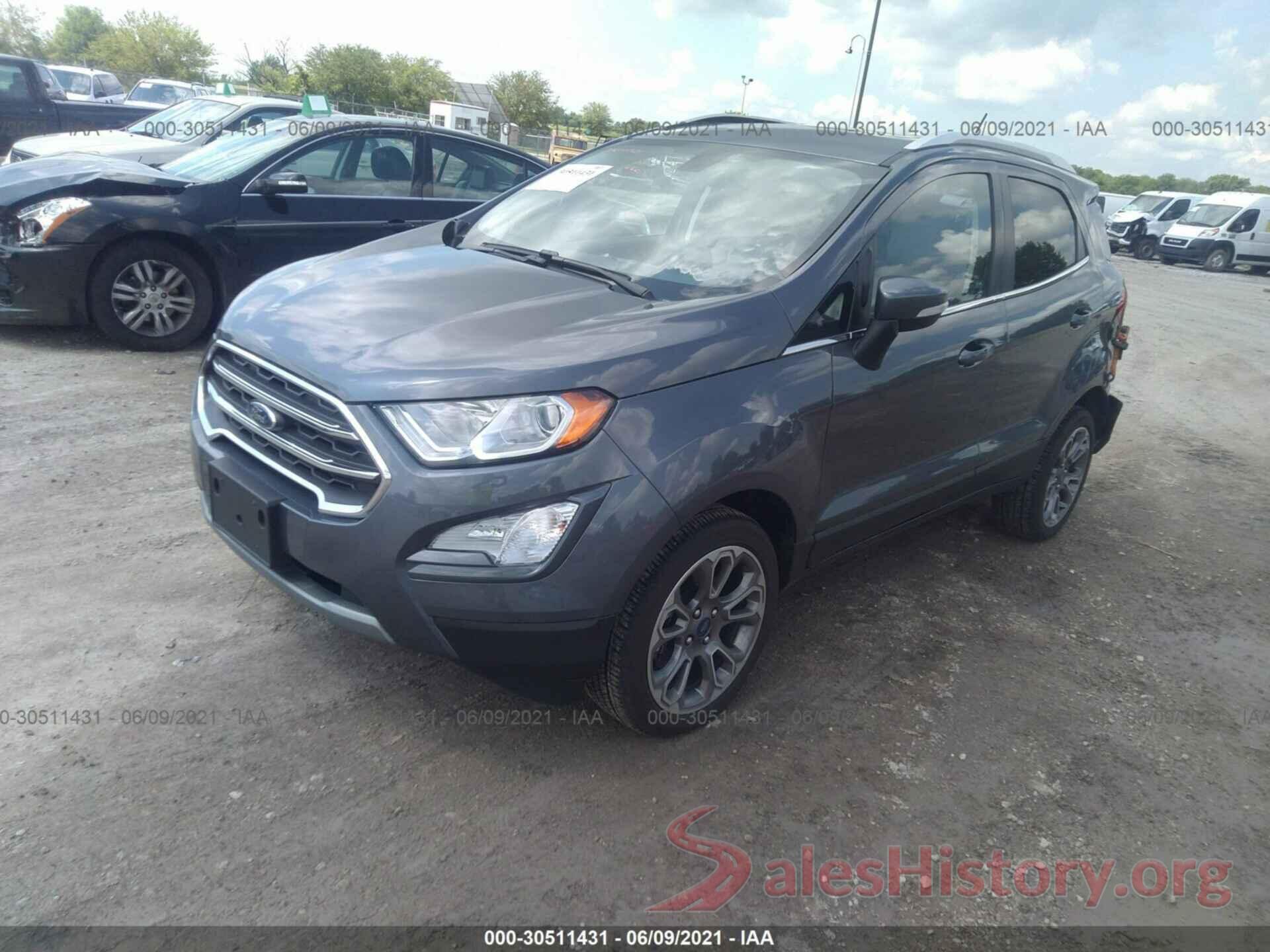 MAJ6S3KL7KC306892 2019 FORD ECOSPORT