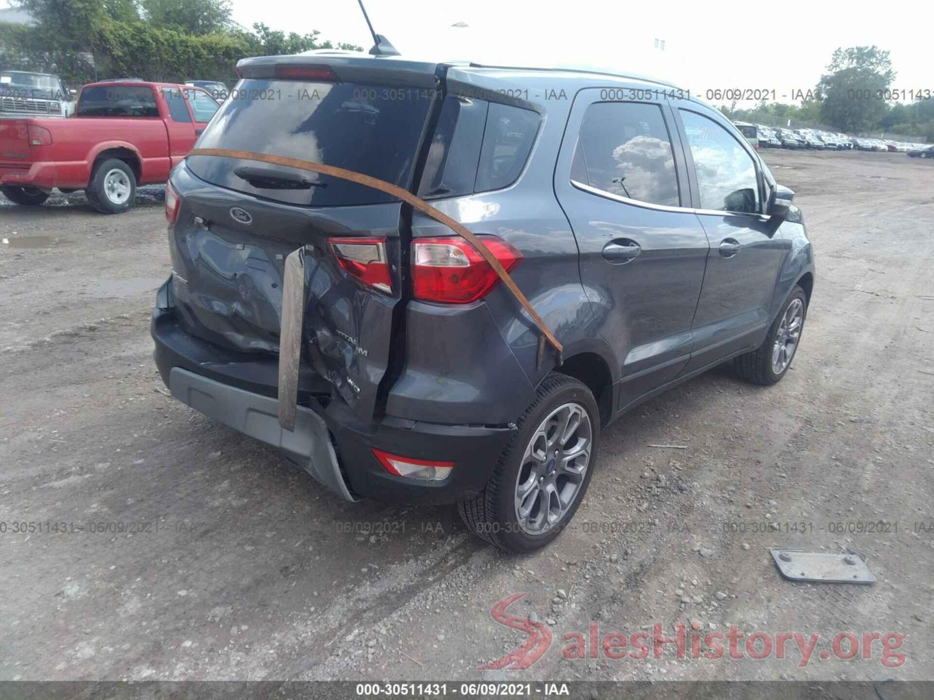 MAJ6S3KL7KC306892 2019 FORD ECOSPORT