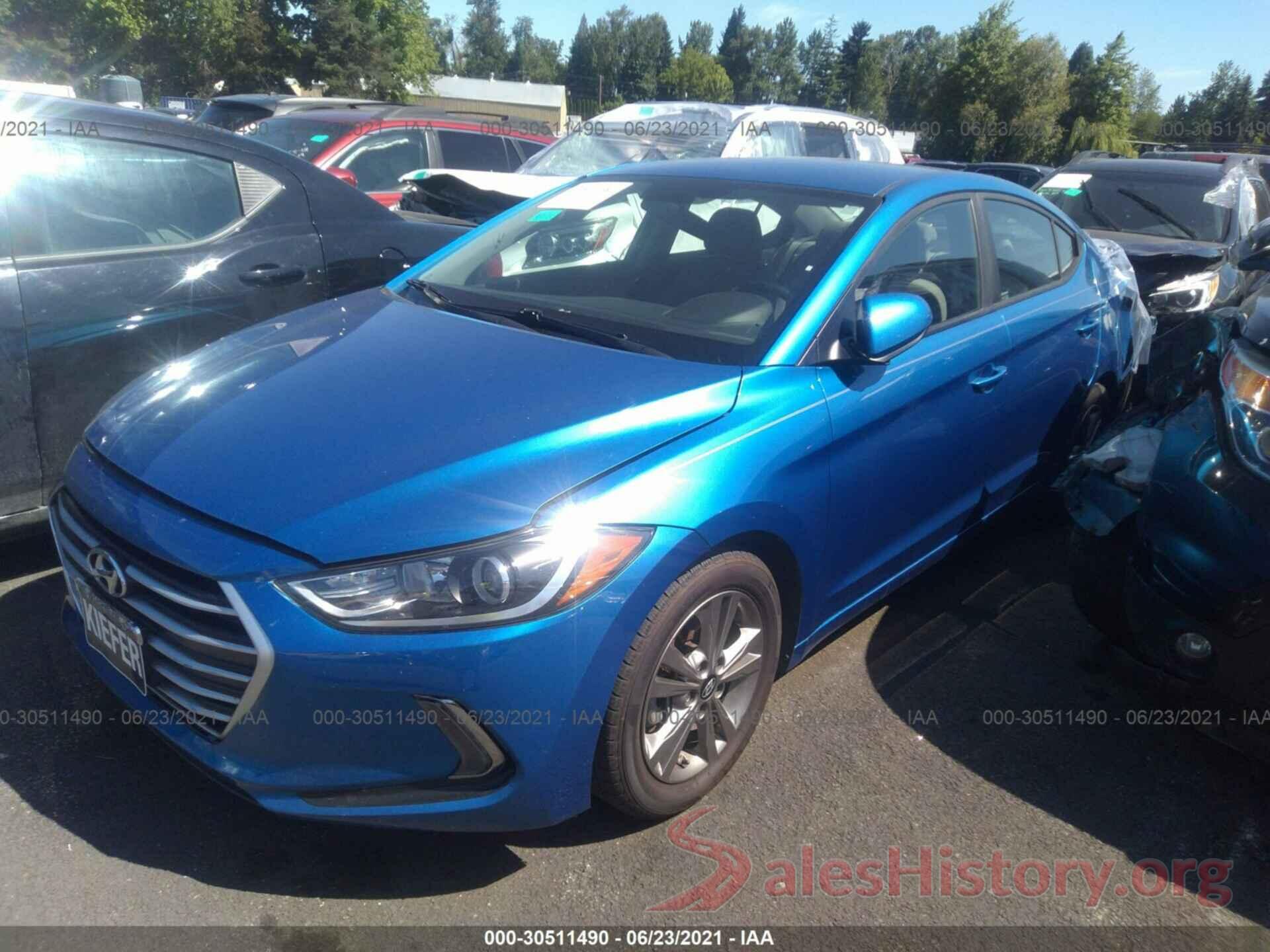 5NPD84LF0HH011483 2017 HYUNDAI ELANTRA