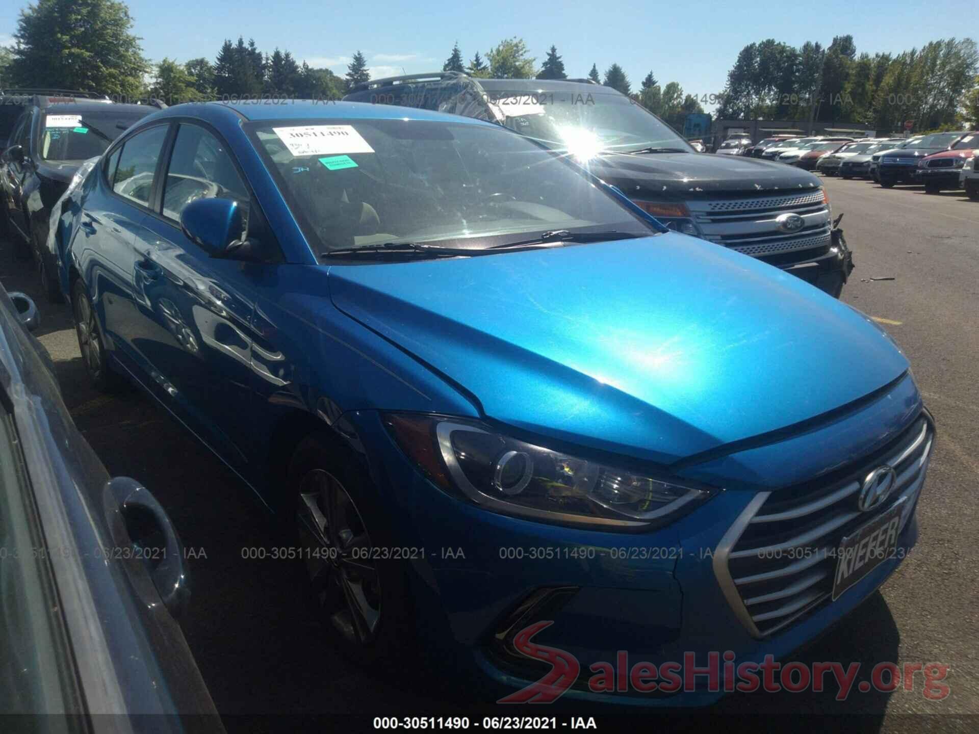 5NPD84LF0HH011483 2017 HYUNDAI ELANTRA