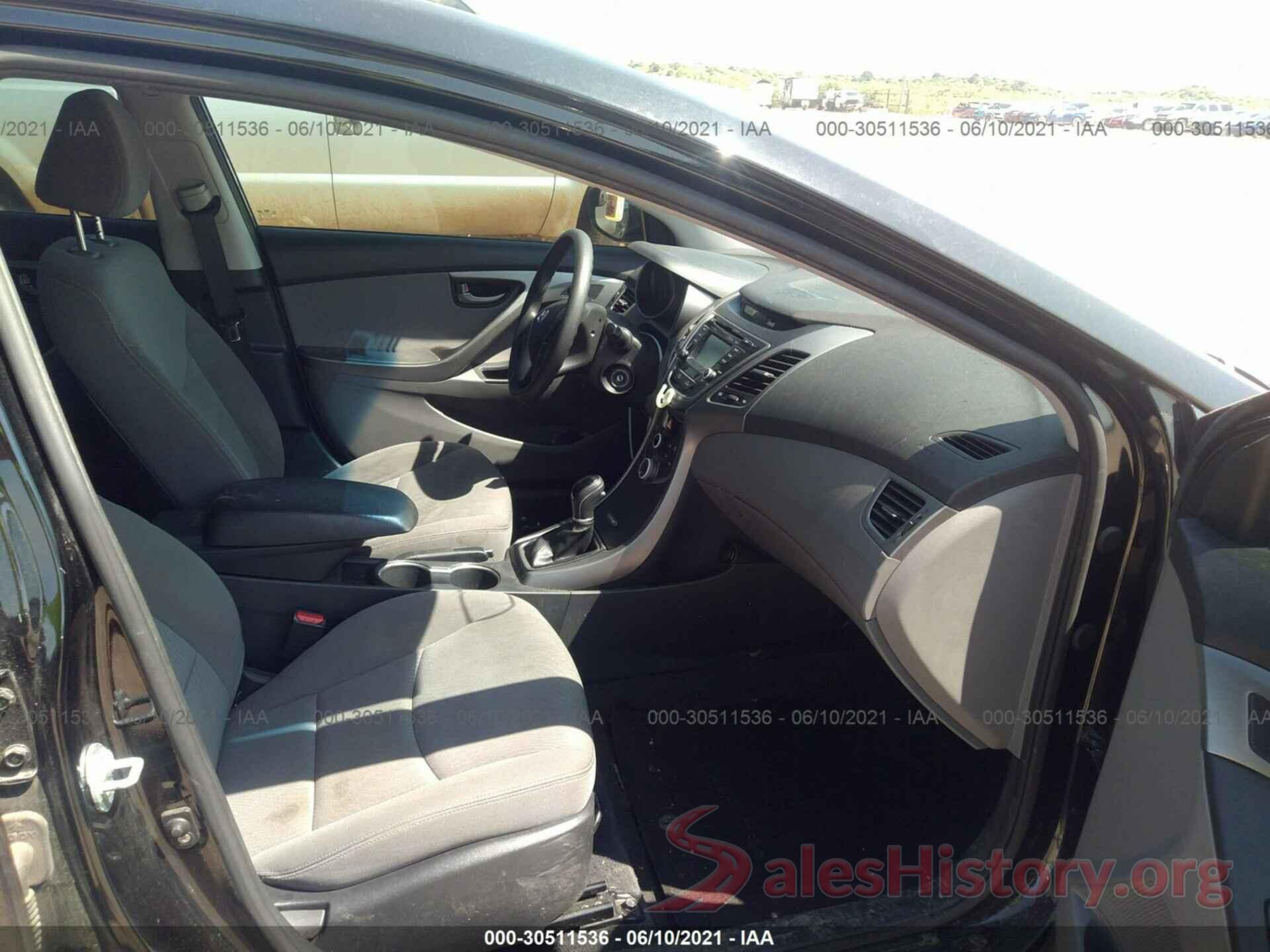 KMHDH4AE8GU530159 2016 HYUNDAI ELANTRA