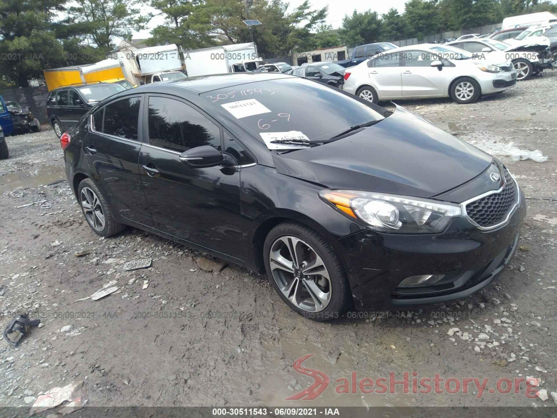 KNAFX4A88G5528249 2016 KIA FORTE