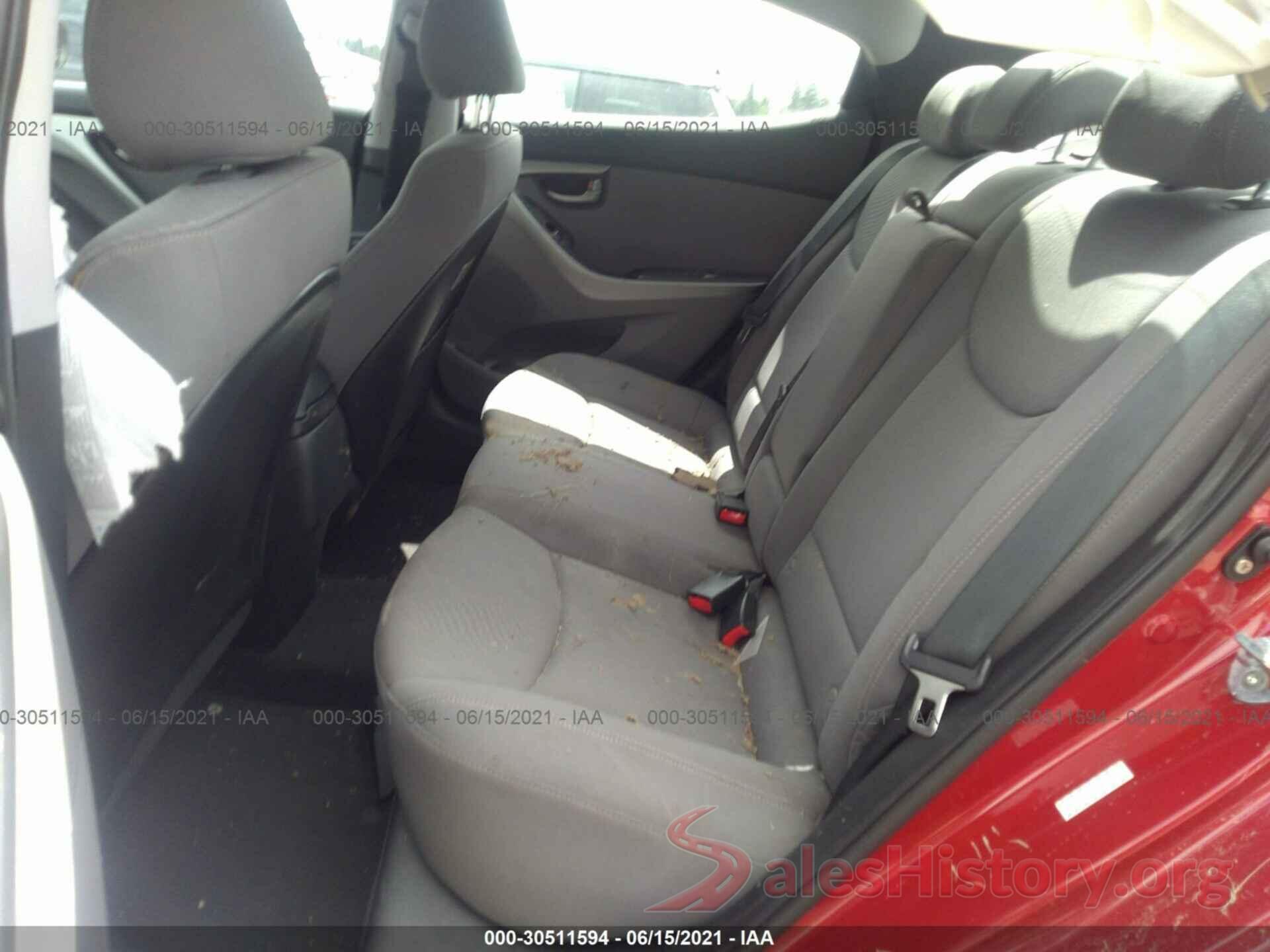 KMHDH4AE3GU476690 2016 HYUNDAI ELANTRA