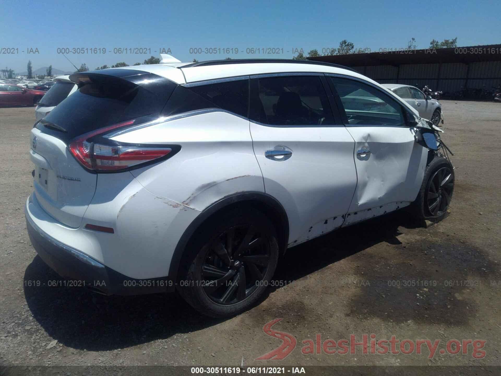 5N1AZ2MGXHN180790 2017 NISSAN MURANO