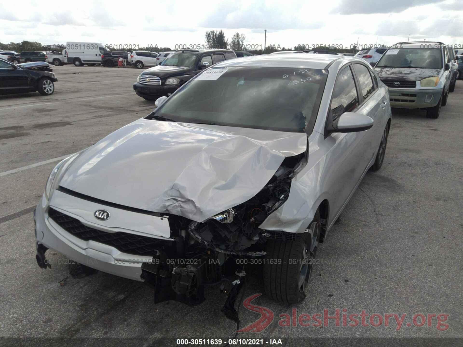 3KPF24AD9LE171550 2020 KIA FORTE