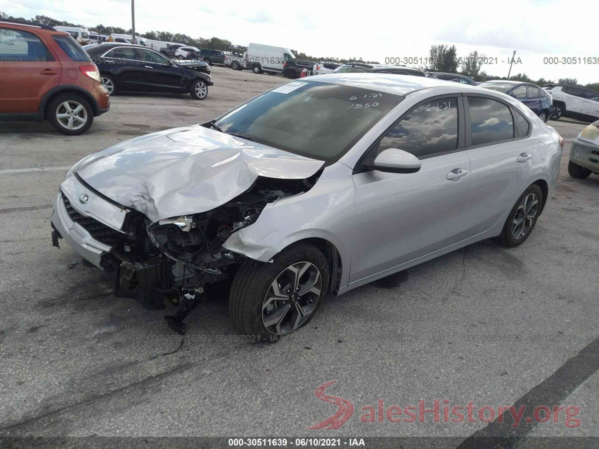 3KPF24AD9LE171550 2020 KIA FORTE