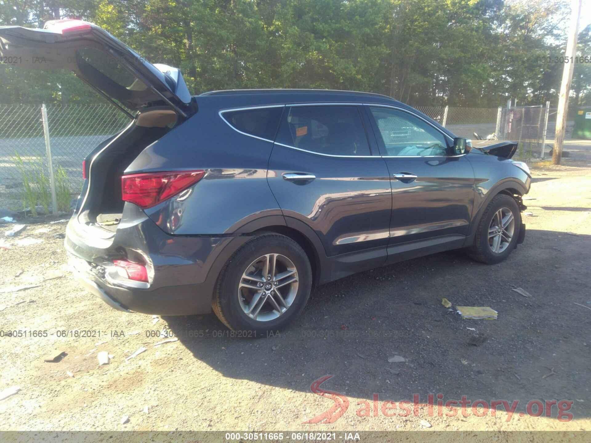 5NMZU3LB9HH002089 2017 HYUNDAI SANTA FE SPORT