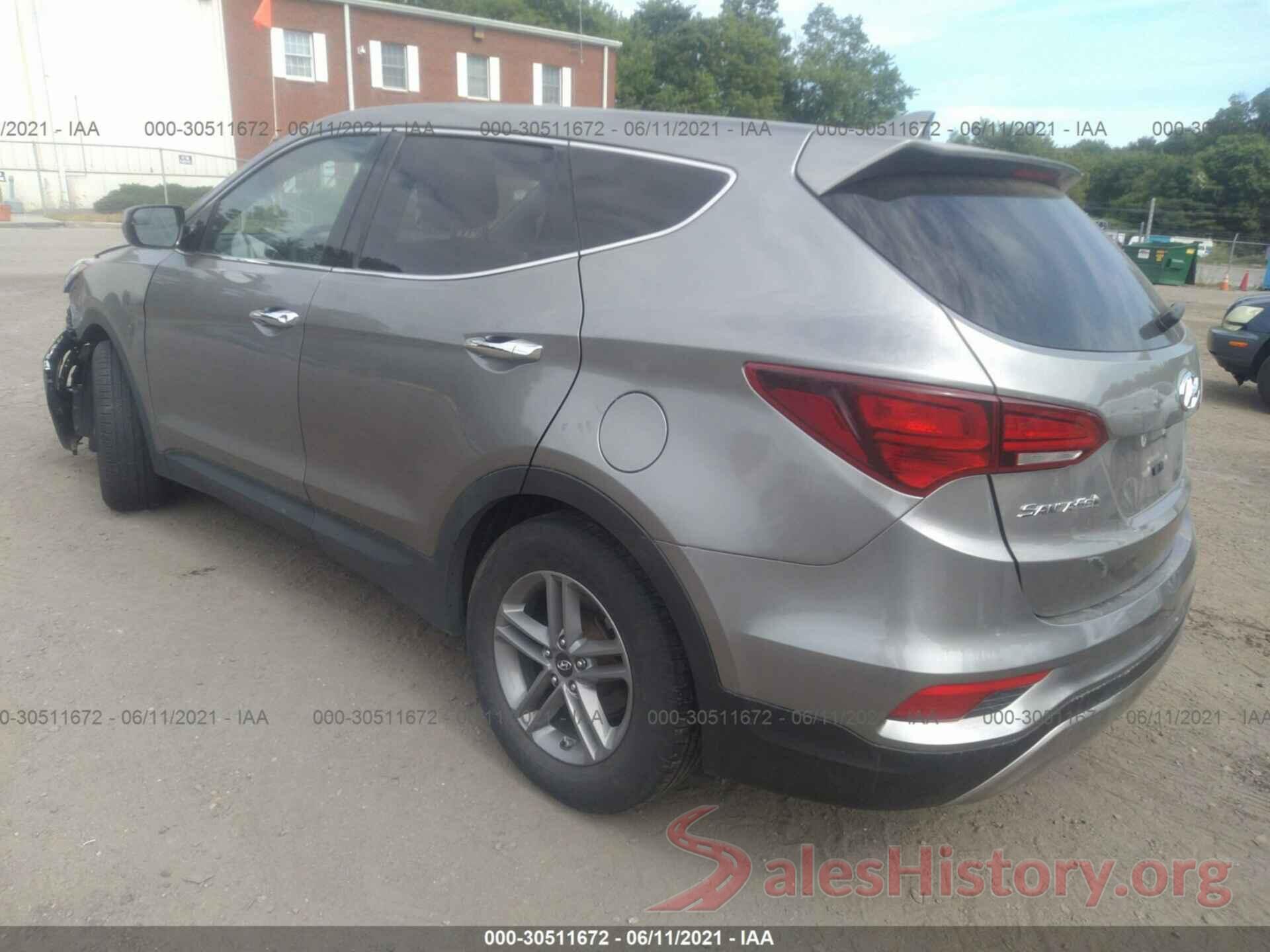 5XYZT3LB6HG412958 2017 HYUNDAI SANTA FE SPORT