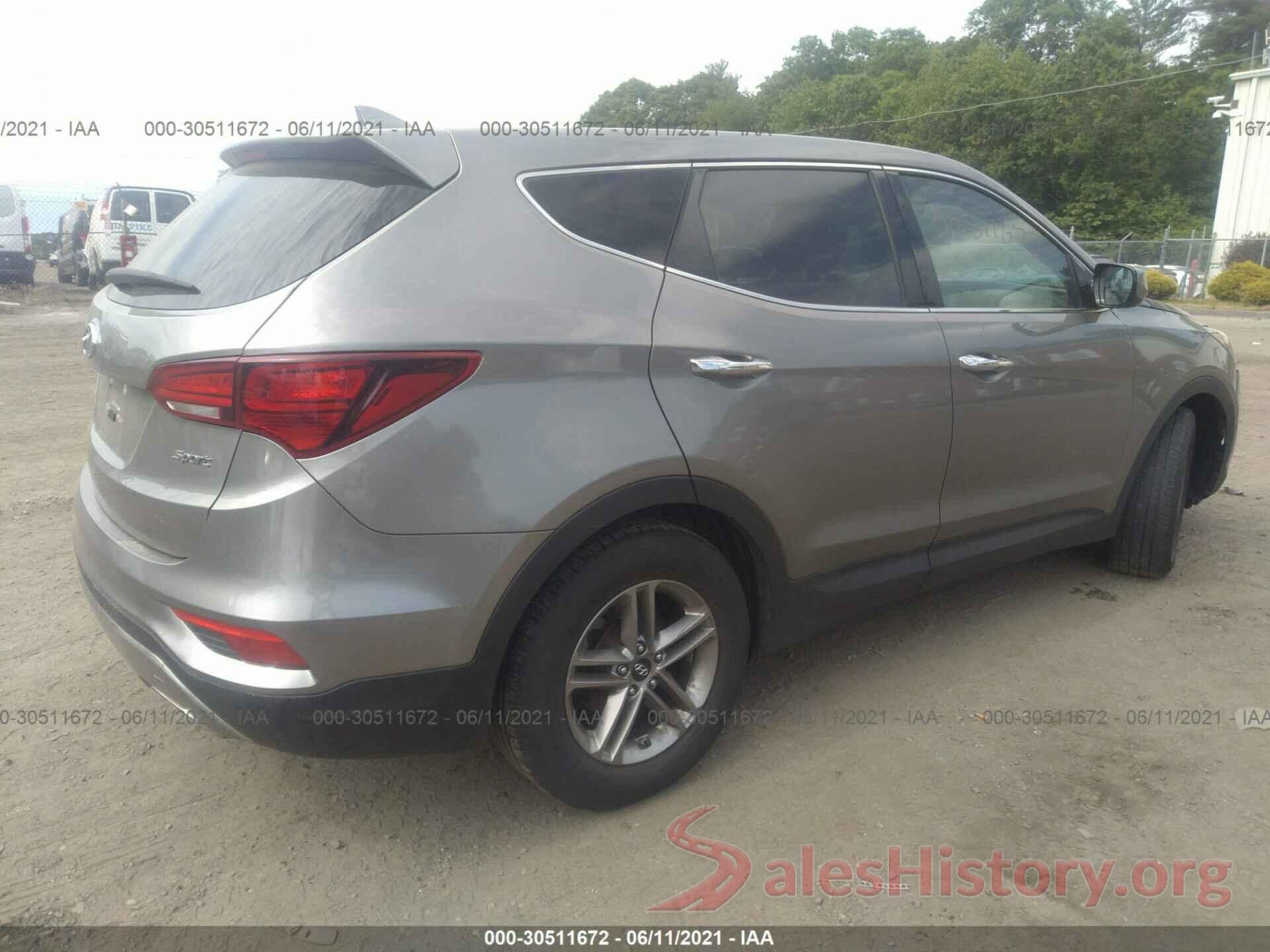 5XYZT3LB6HG412958 2017 HYUNDAI SANTA FE SPORT