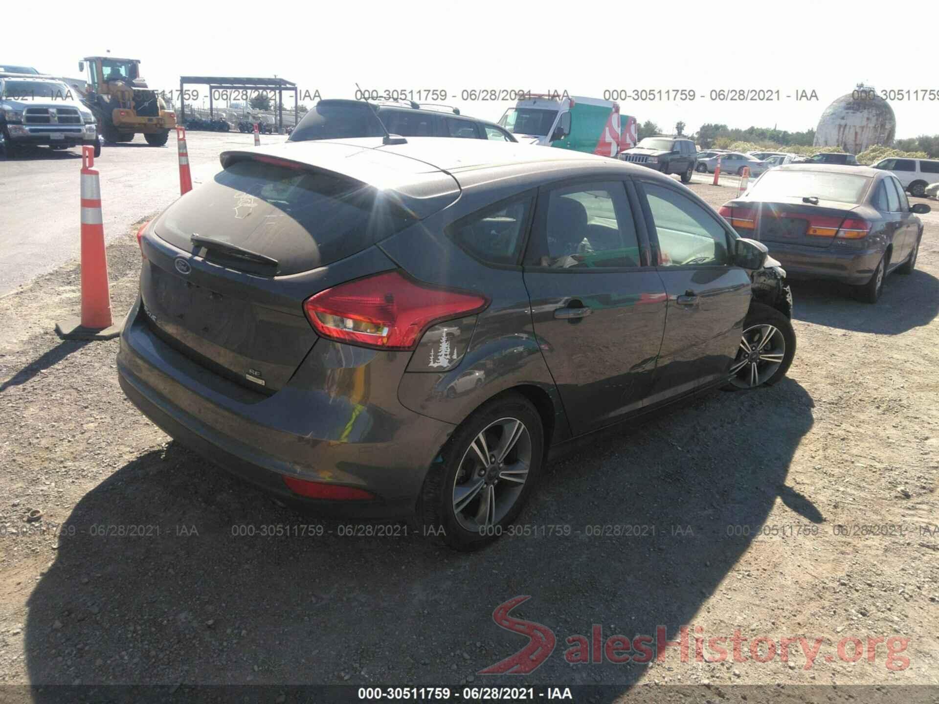 1FADP3KE4GL407468 2016 FORD FOCUS