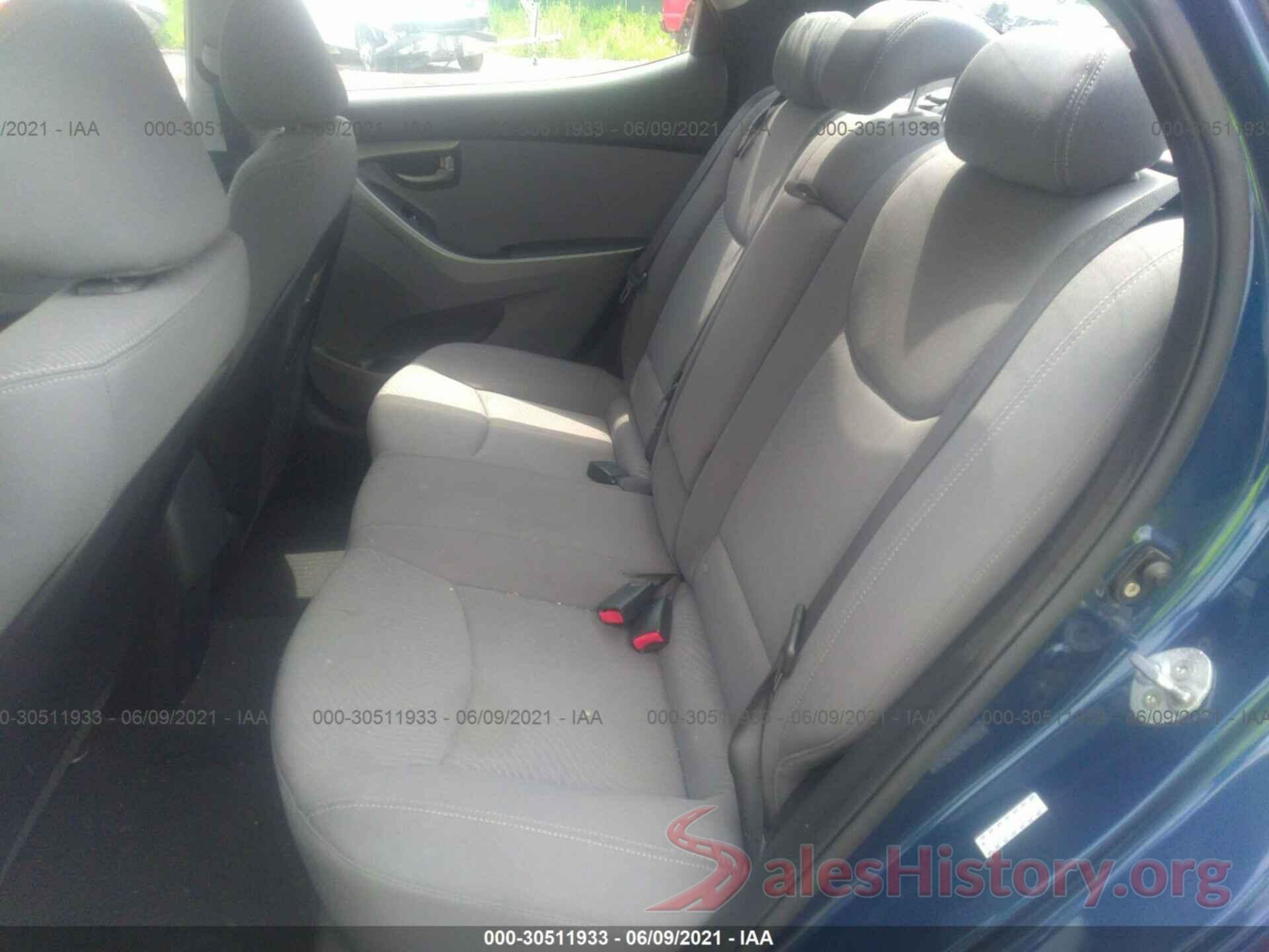 KMHDH4AE5GU543080 2016 HYUNDAI ELANTRA