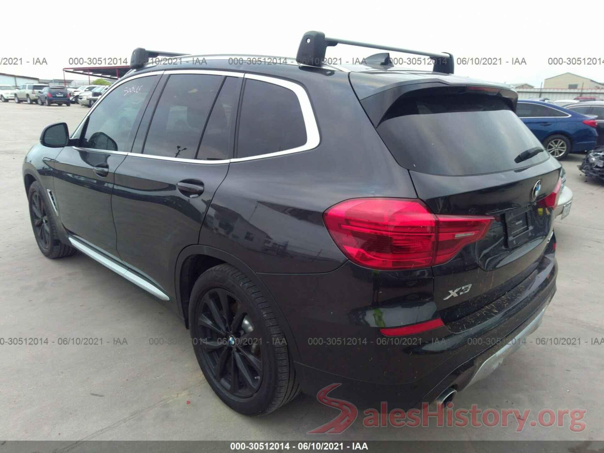 5UXTR9C5XKLE16218 2019 BMW X3