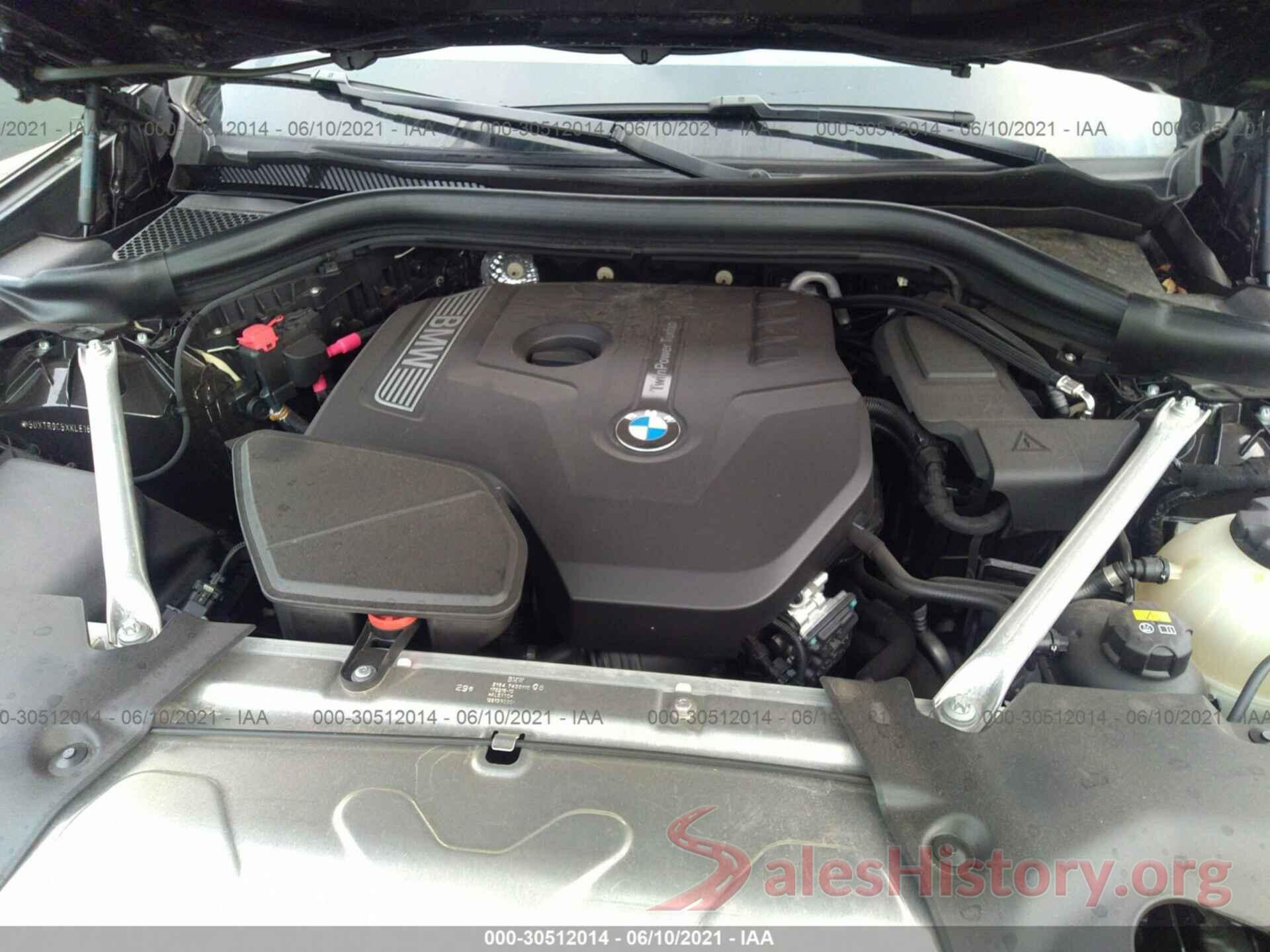 5UXTR9C5XKLE16218 2019 BMW X3