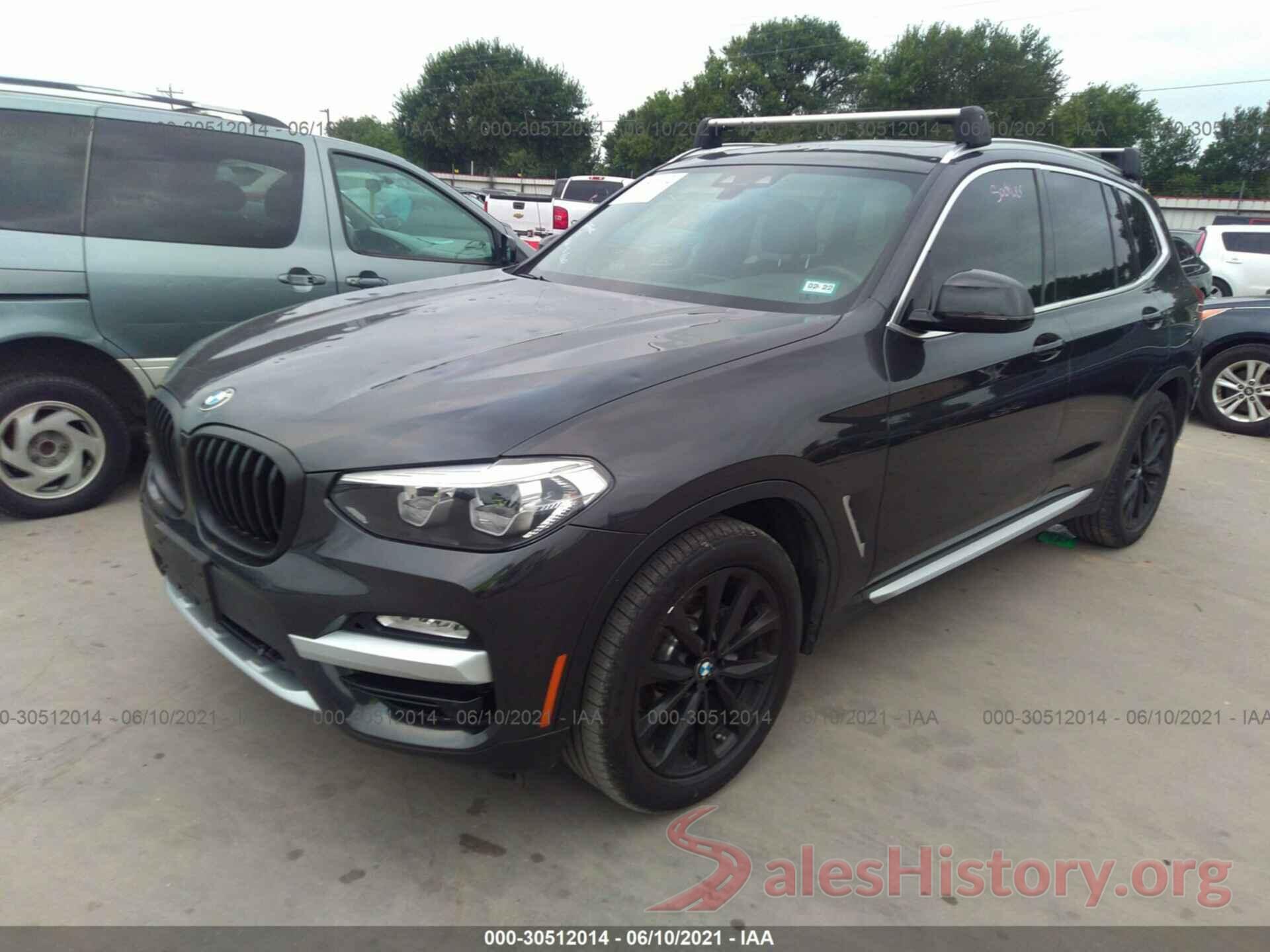 5UXTR9C5XKLE16218 2019 BMW X3