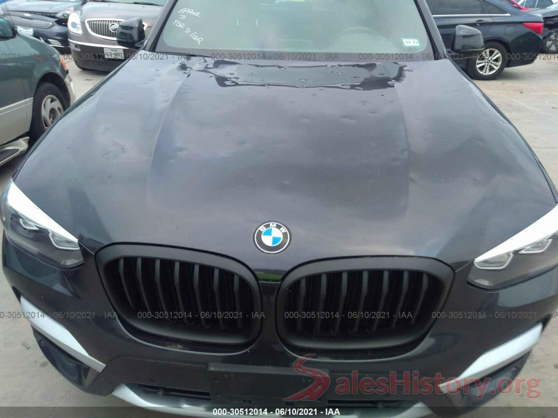 5UXTR9C5XKLE16218 2019 BMW X3