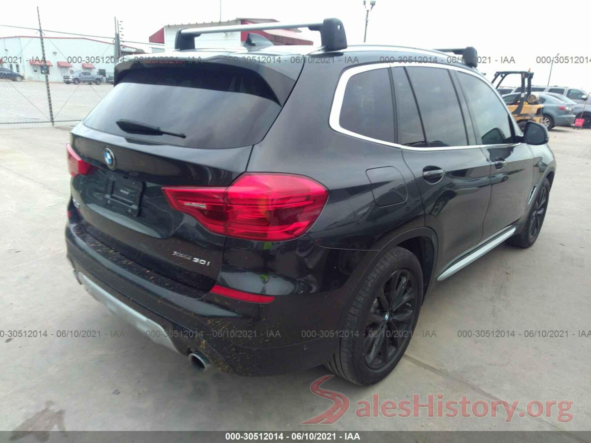 5UXTR9C5XKLE16218 2019 BMW X3