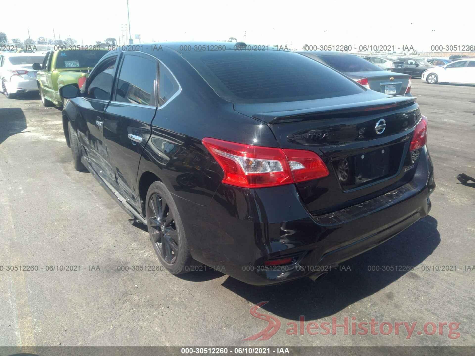 3N1AB7AP0JY256183 2018 NISSAN SENTRA