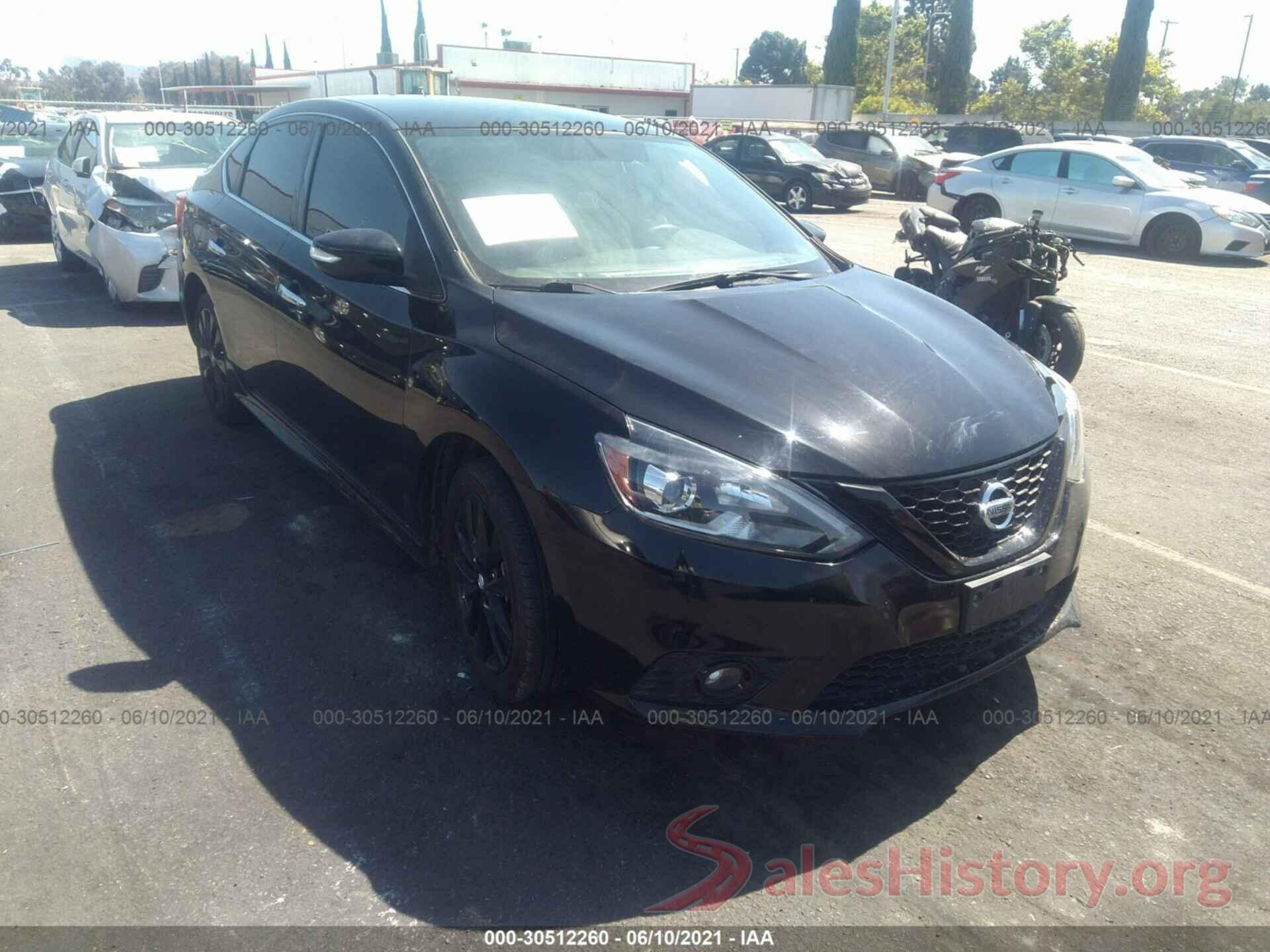 3N1AB7AP0JY256183 2018 NISSAN SENTRA