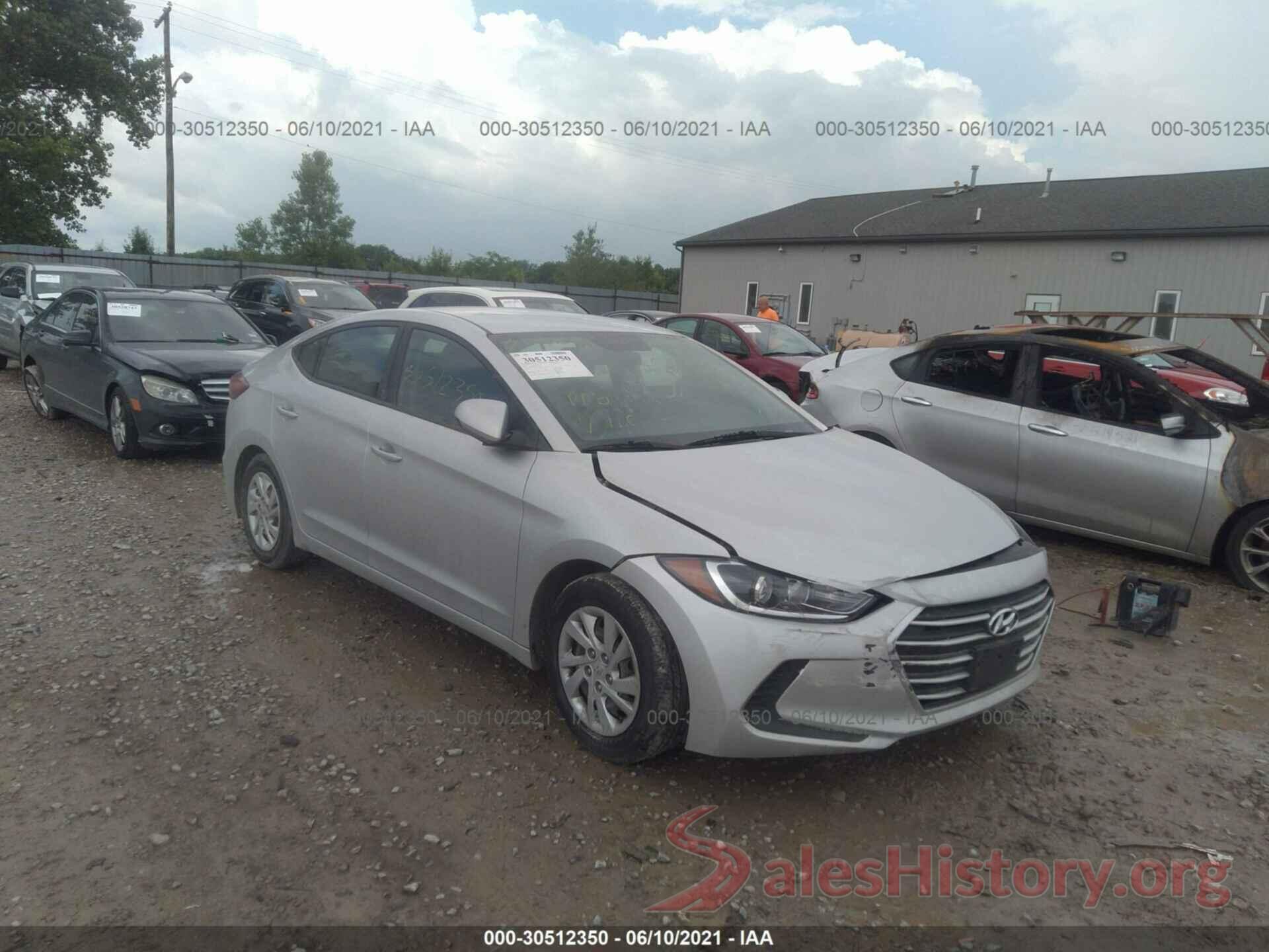 5NPD74LF8JH355944 2018 HYUNDAI ELANTRA