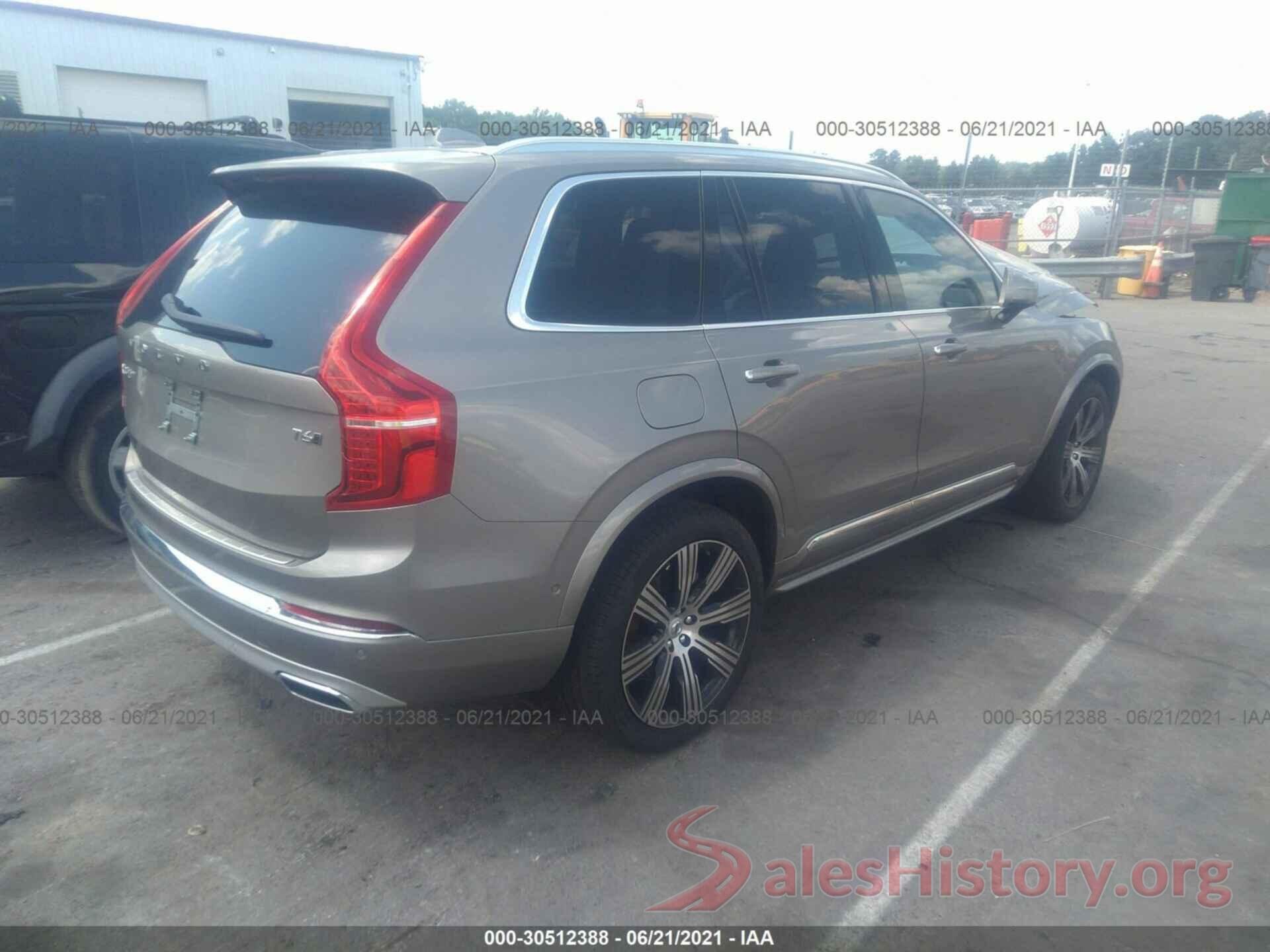 YV4A22PL2M1690566 2021 VOLVO XC90