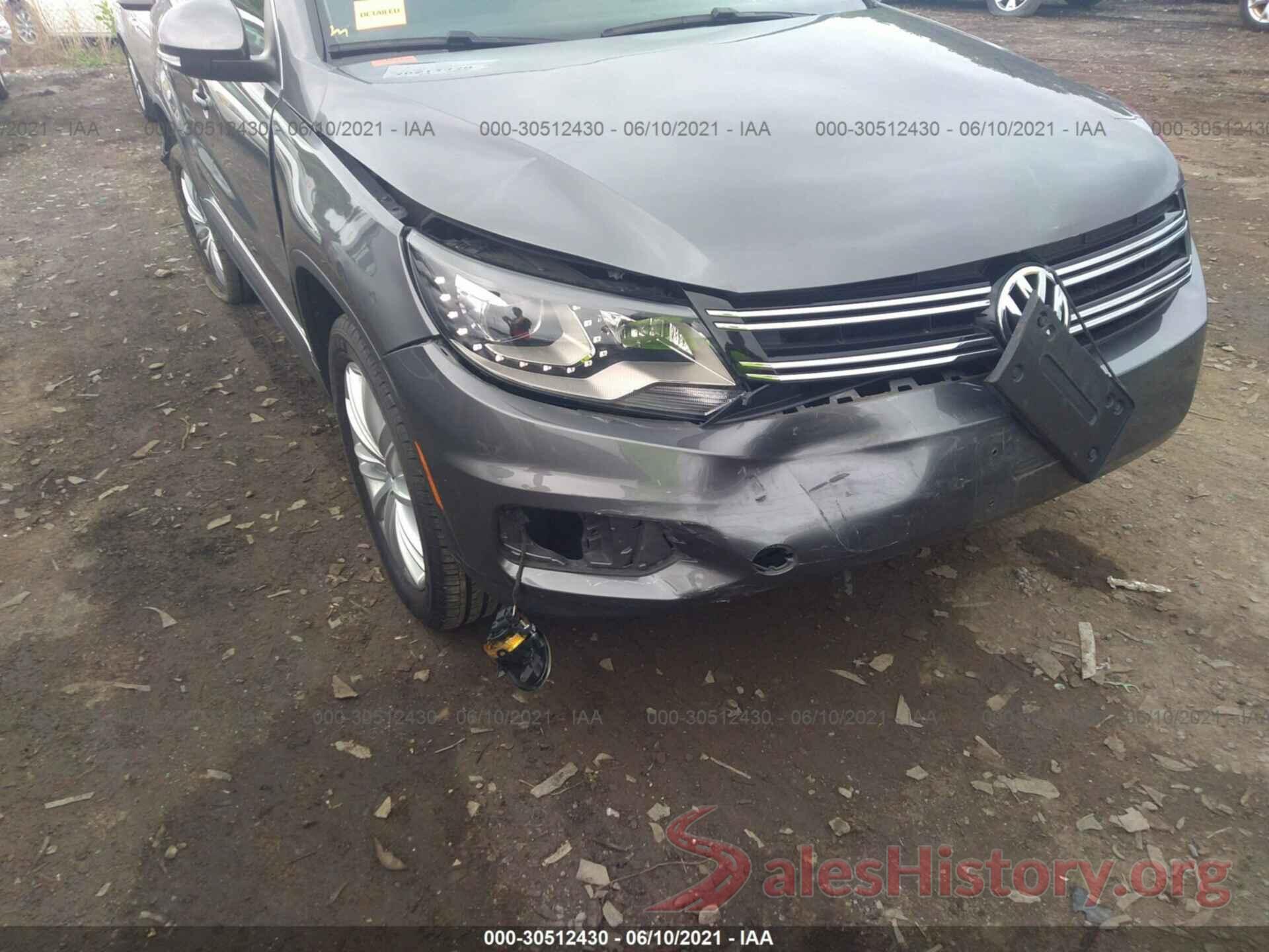 WVGAV7AXXGW576286 2016 VOLKSWAGEN TIGUAN