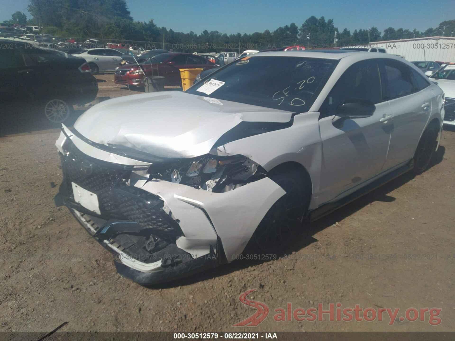 4T1FZ1FB9LU047082 2020 TOYOTA AVALON