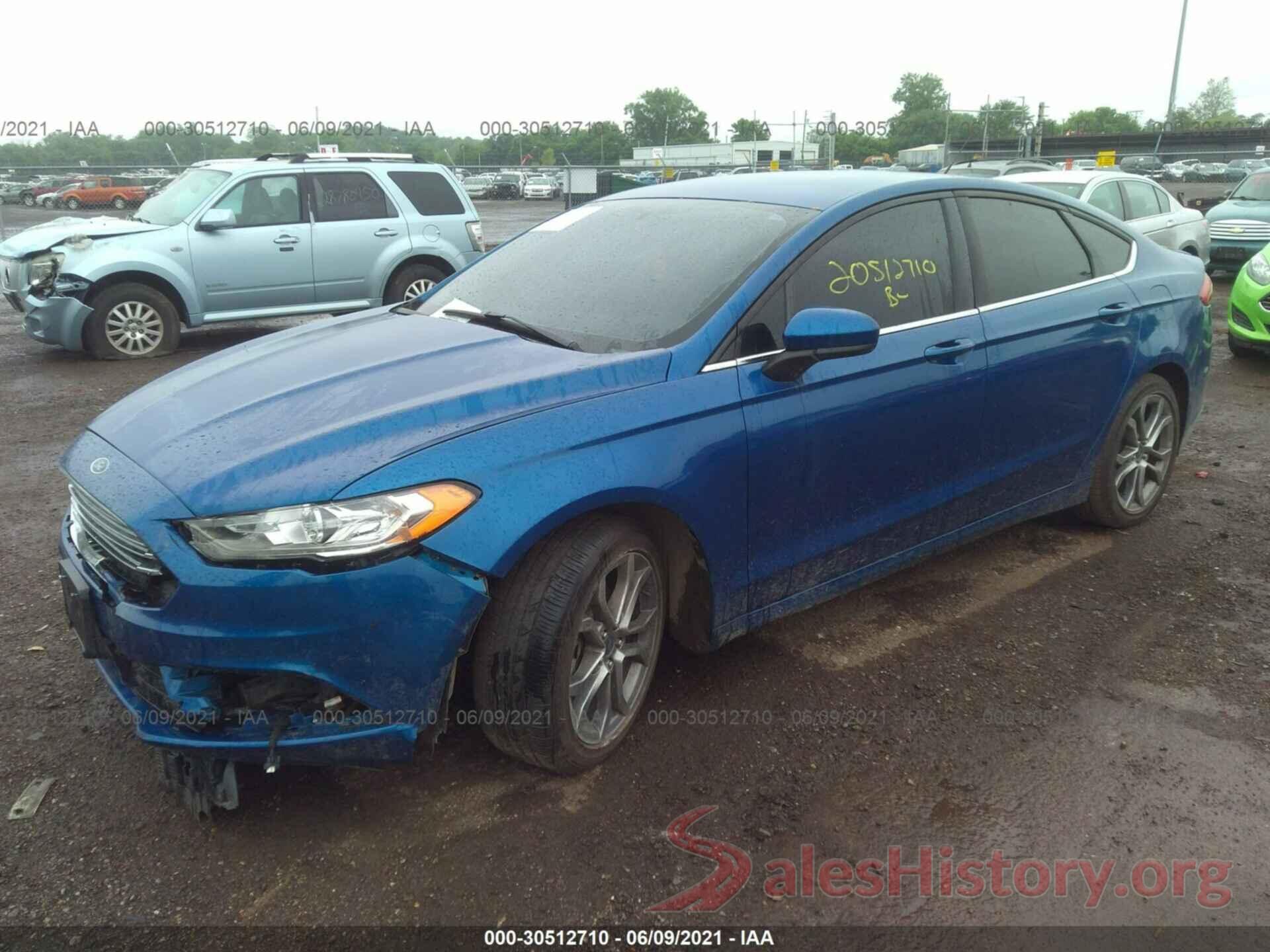 3FA6P0HD9HR257172 2017 FORD FUSION