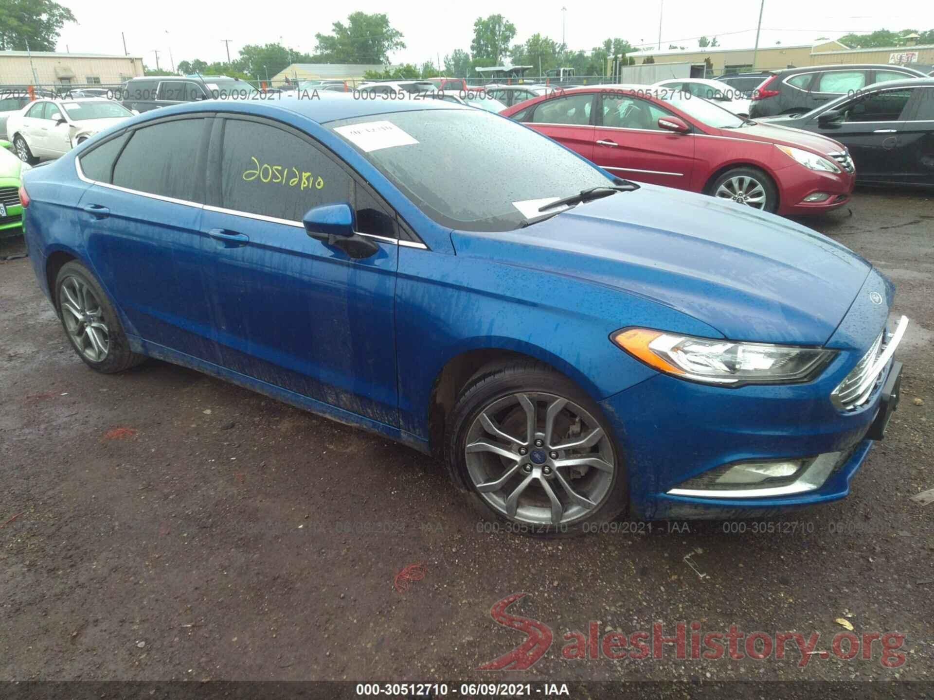 3FA6P0HD9HR257172 2017 FORD FUSION