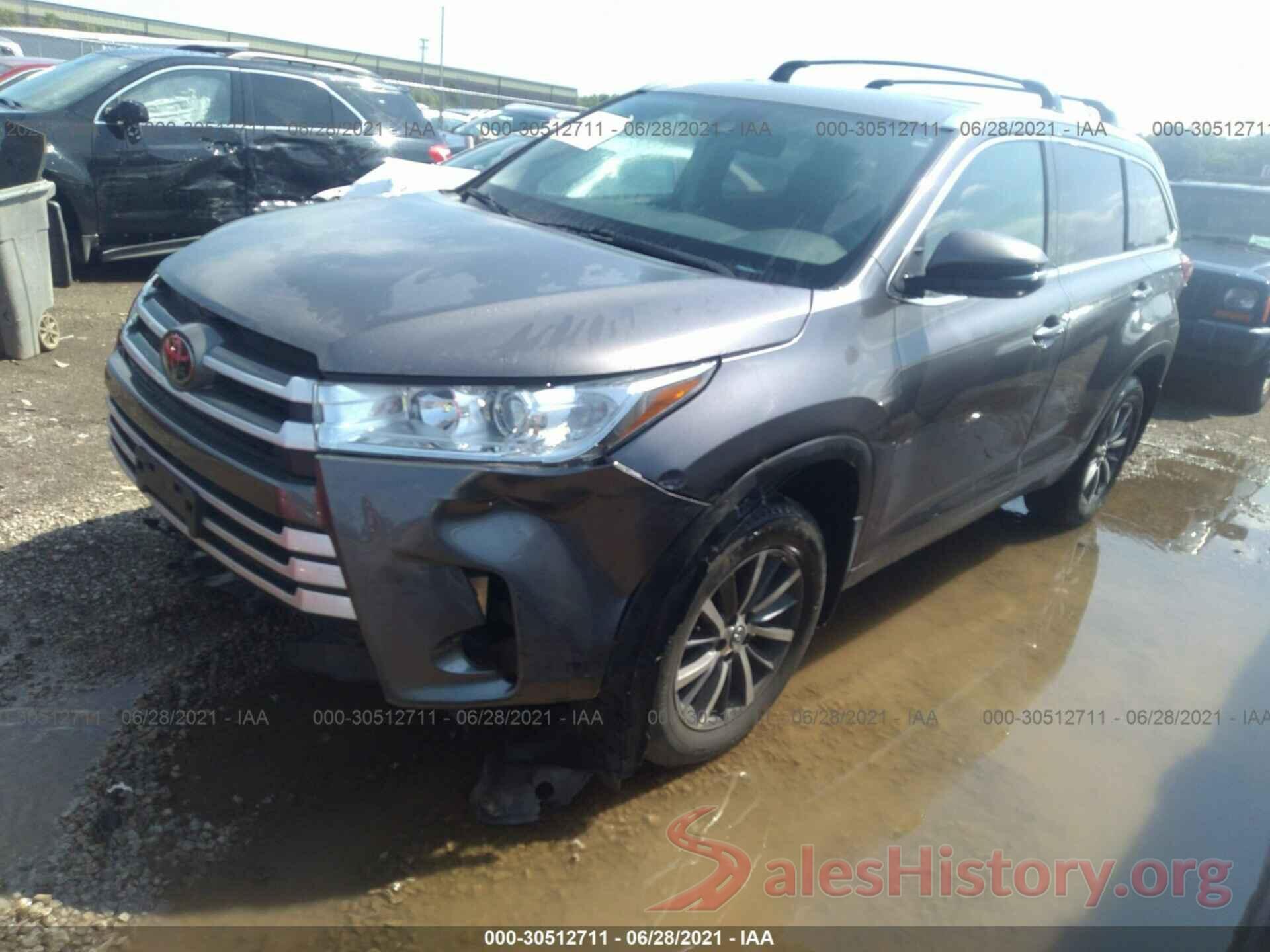 5TDJZRFHXJS555659 2018 TOYOTA HIGHLANDER