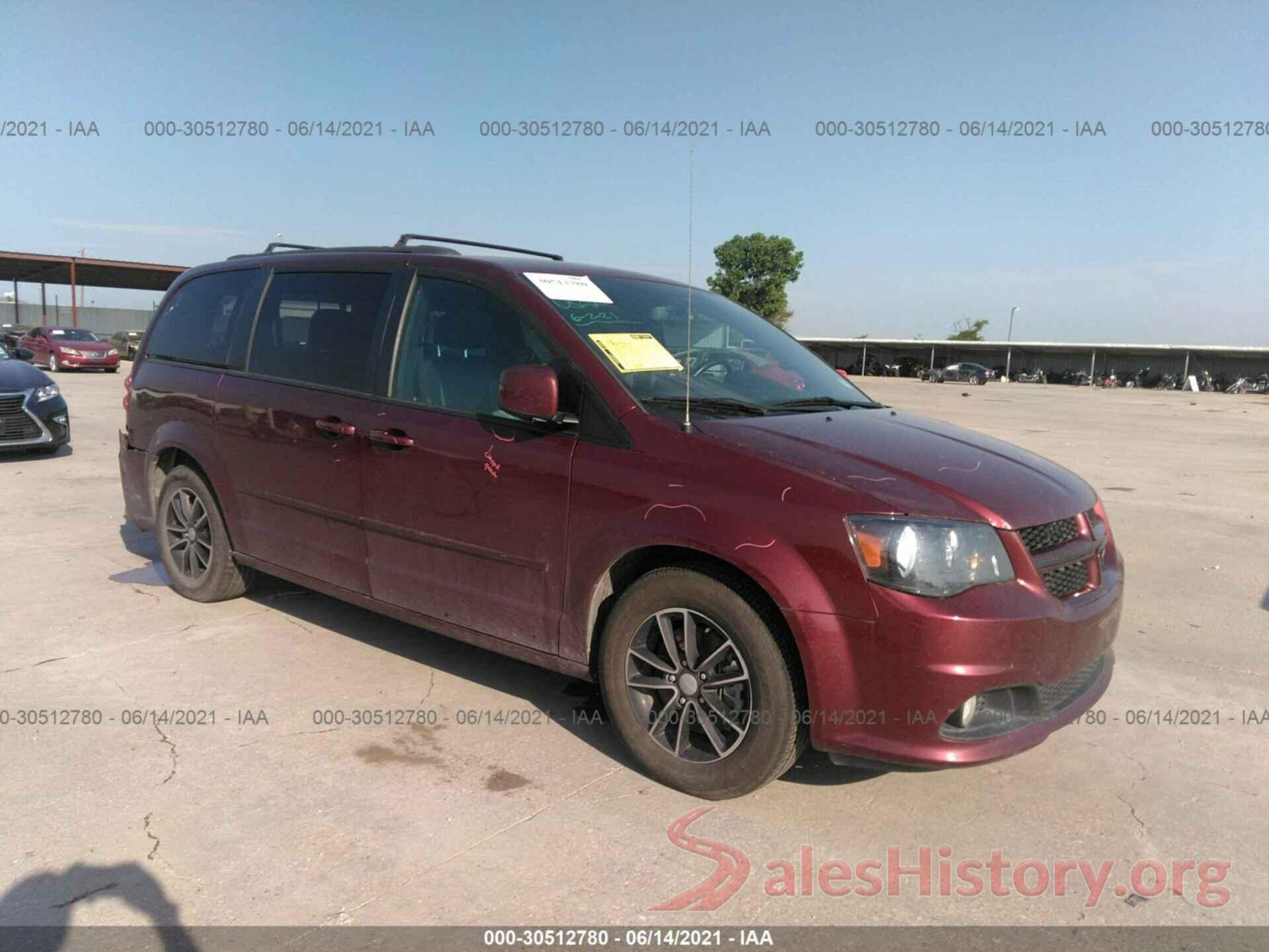 2C4RDGEGXHR737850 2017 DODGE GRAND CARAVAN