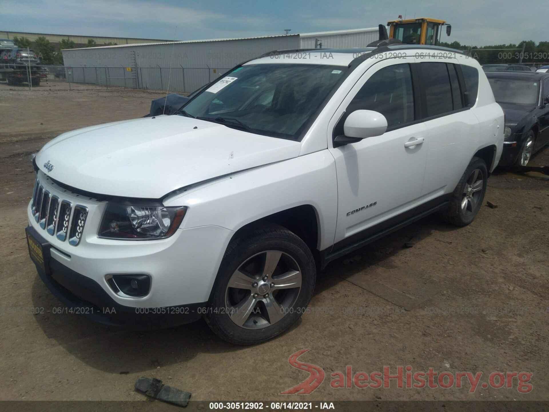 1C4NJDEBXHD109834 2017 JEEP COMPASS