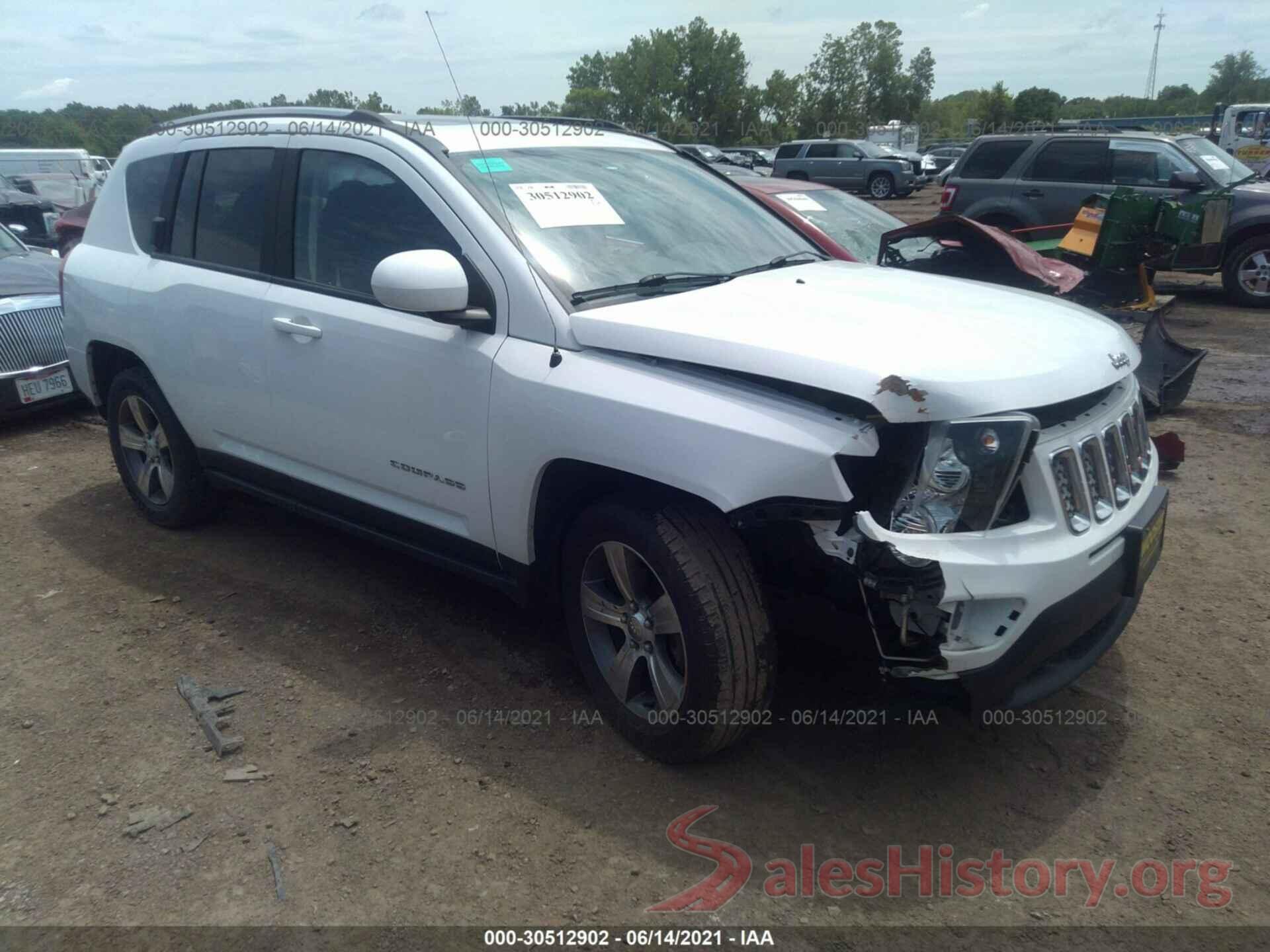 1C4NJDEBXHD109834 2017 JEEP COMPASS