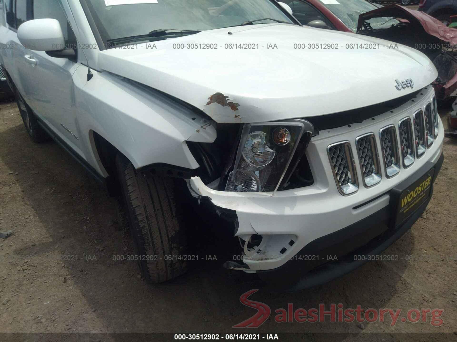 1C4NJDEBXHD109834 2017 JEEP COMPASS