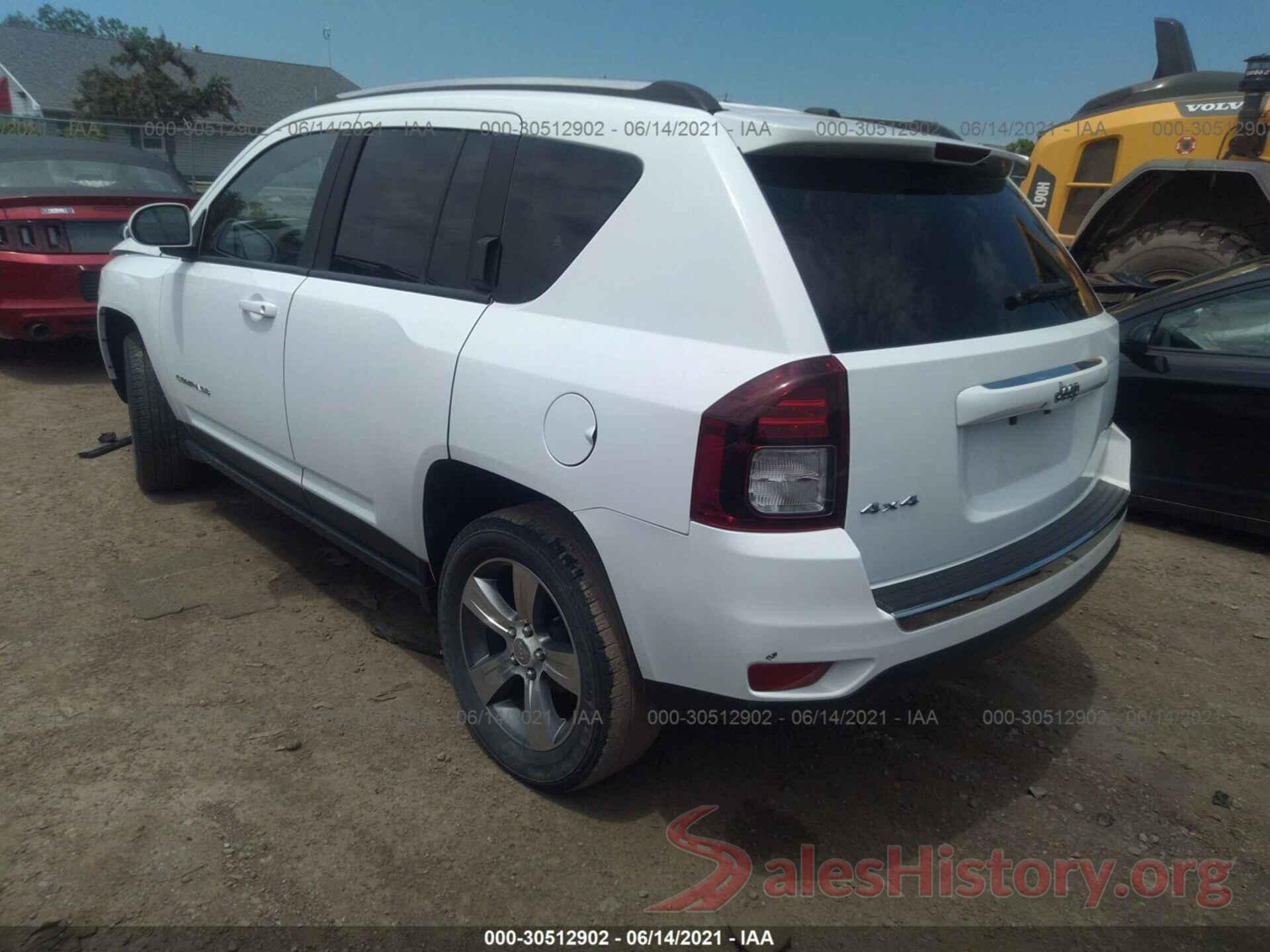 1C4NJDEBXHD109834 2017 JEEP COMPASS