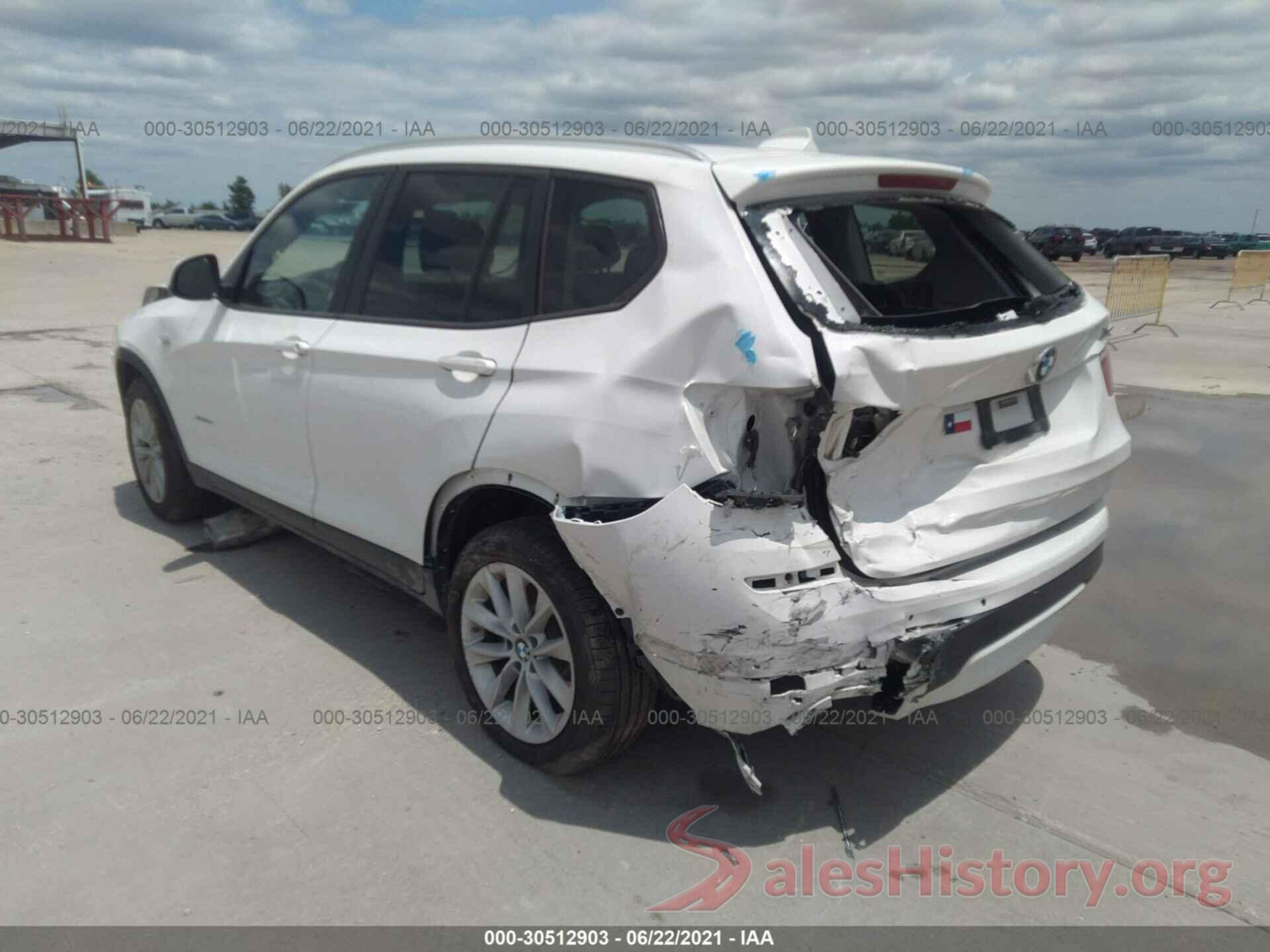 5UXWZ7C57G0T43106 2016 BMW X3