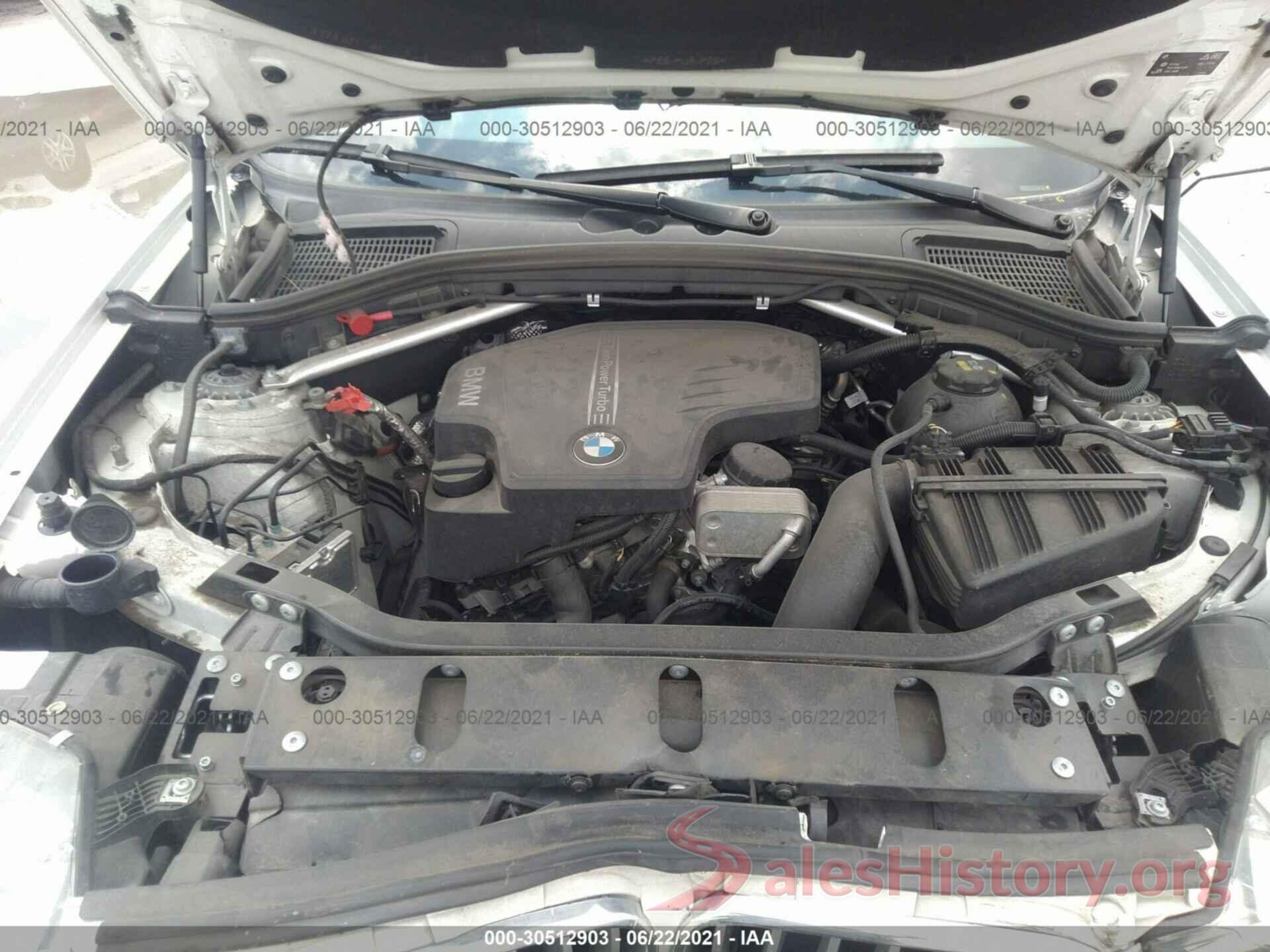 5UXWZ7C57G0T43106 2016 BMW X3