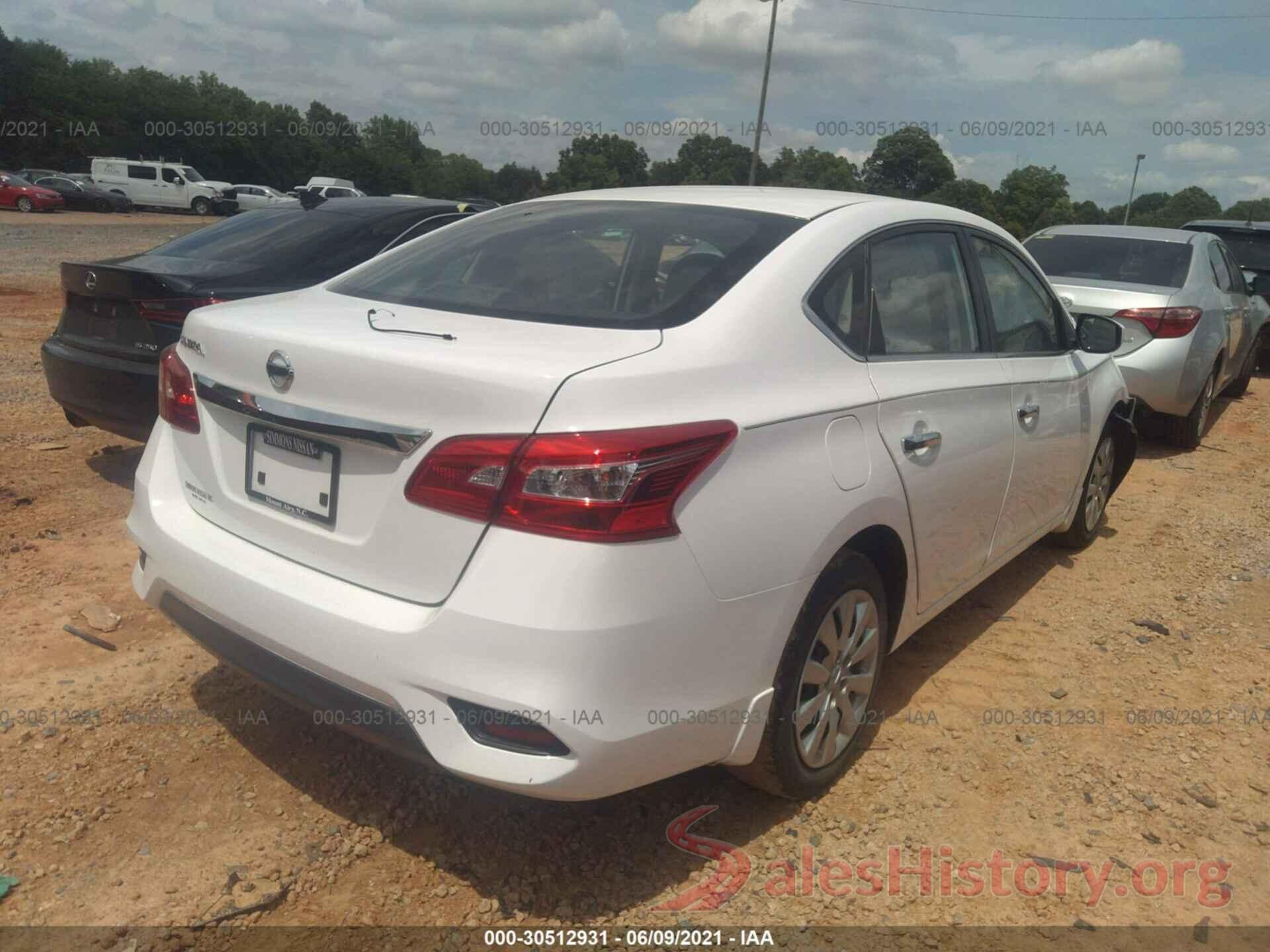 3N1AB7AP5GY334580 2016 NISSAN SENTRA