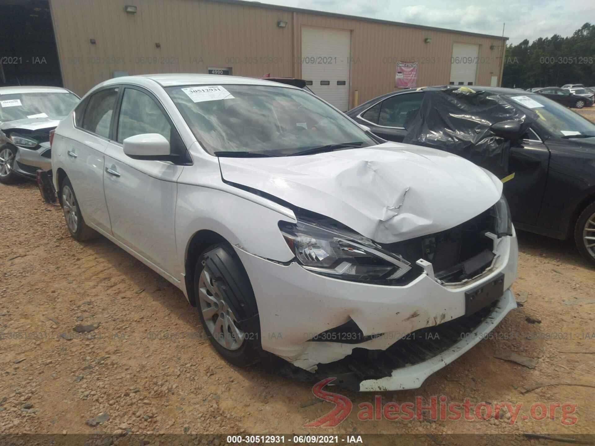 3N1AB7AP5GY334580 2016 NISSAN SENTRA