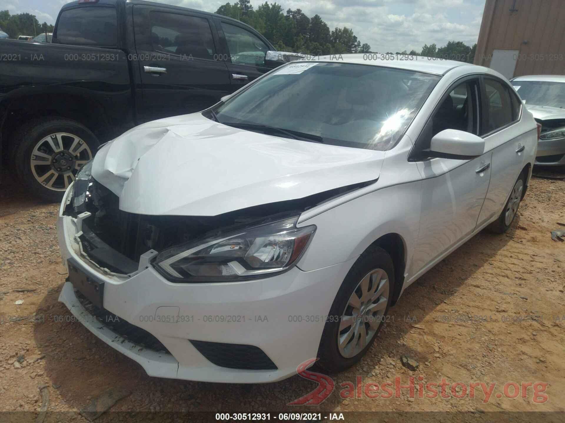 3N1AB7AP5GY334580 2016 NISSAN SENTRA