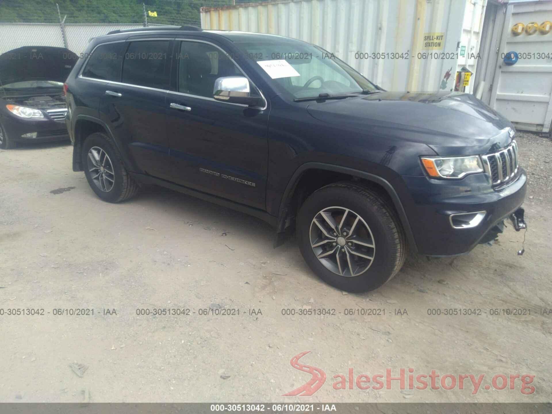 1C4RJFBG9JC334593 2018 JEEP GRAND CHEROKEE