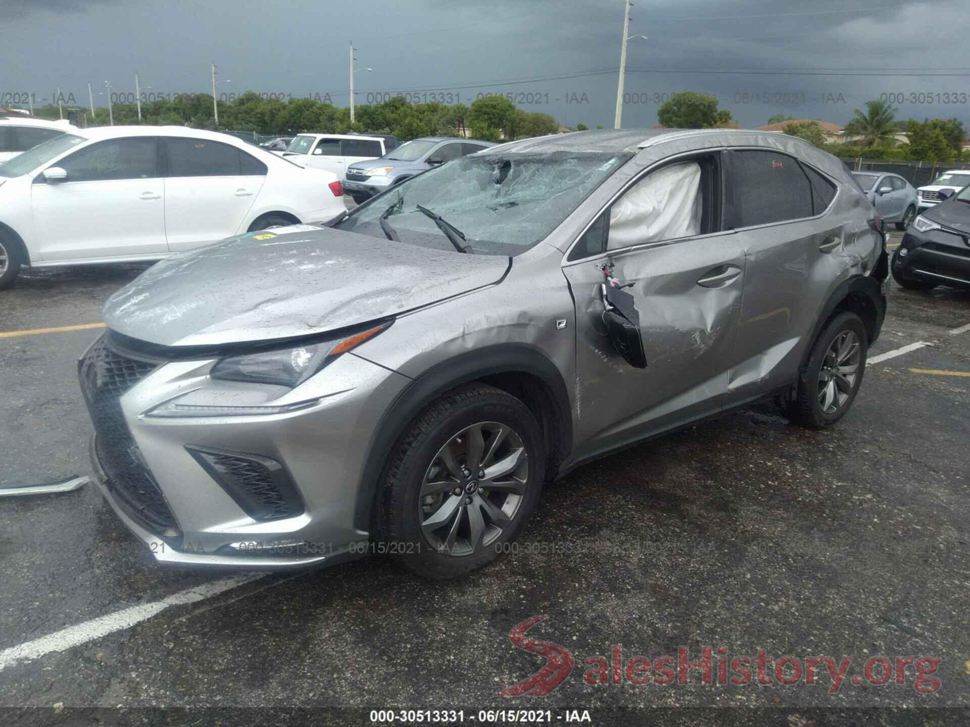 JTJJARBZ5L5004194 2020 LEXUS NX