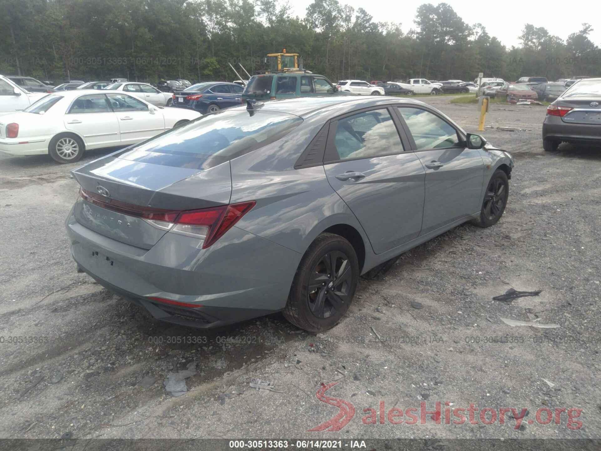 KMHLM4AG6MU095520 2021 HYUNDAI ELANTRA